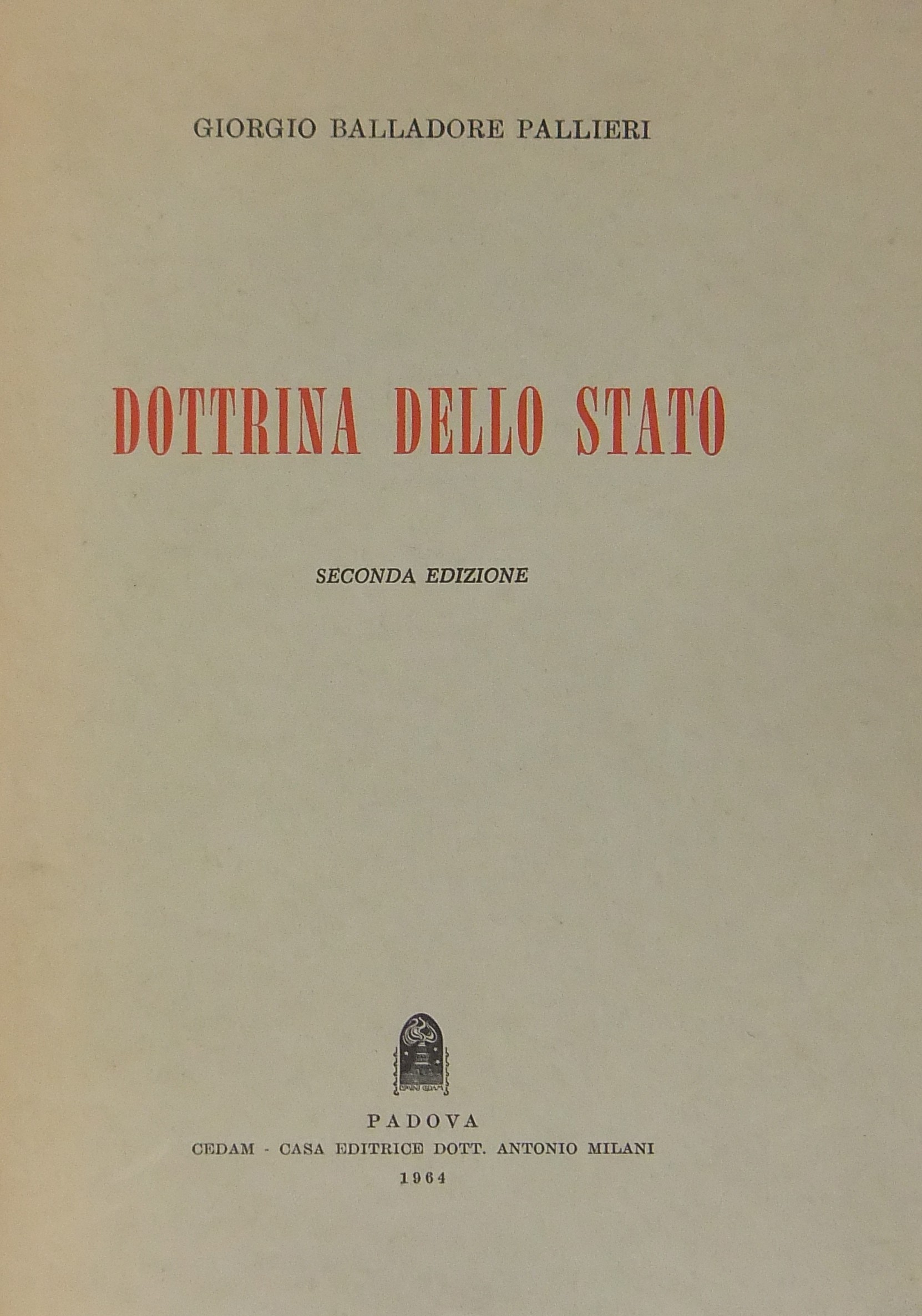 Dottrina dello Stato