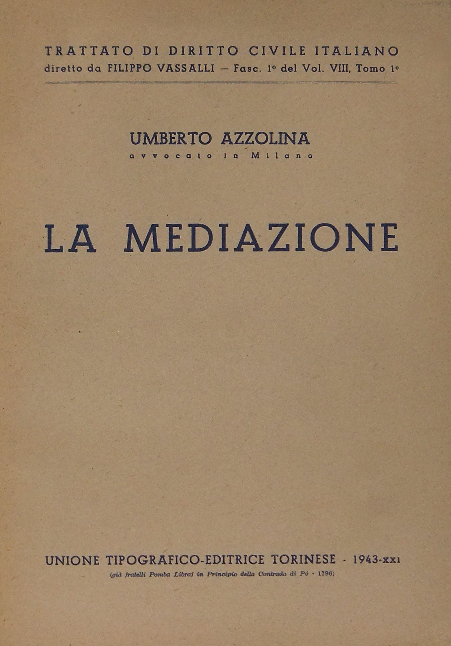 La mediazione