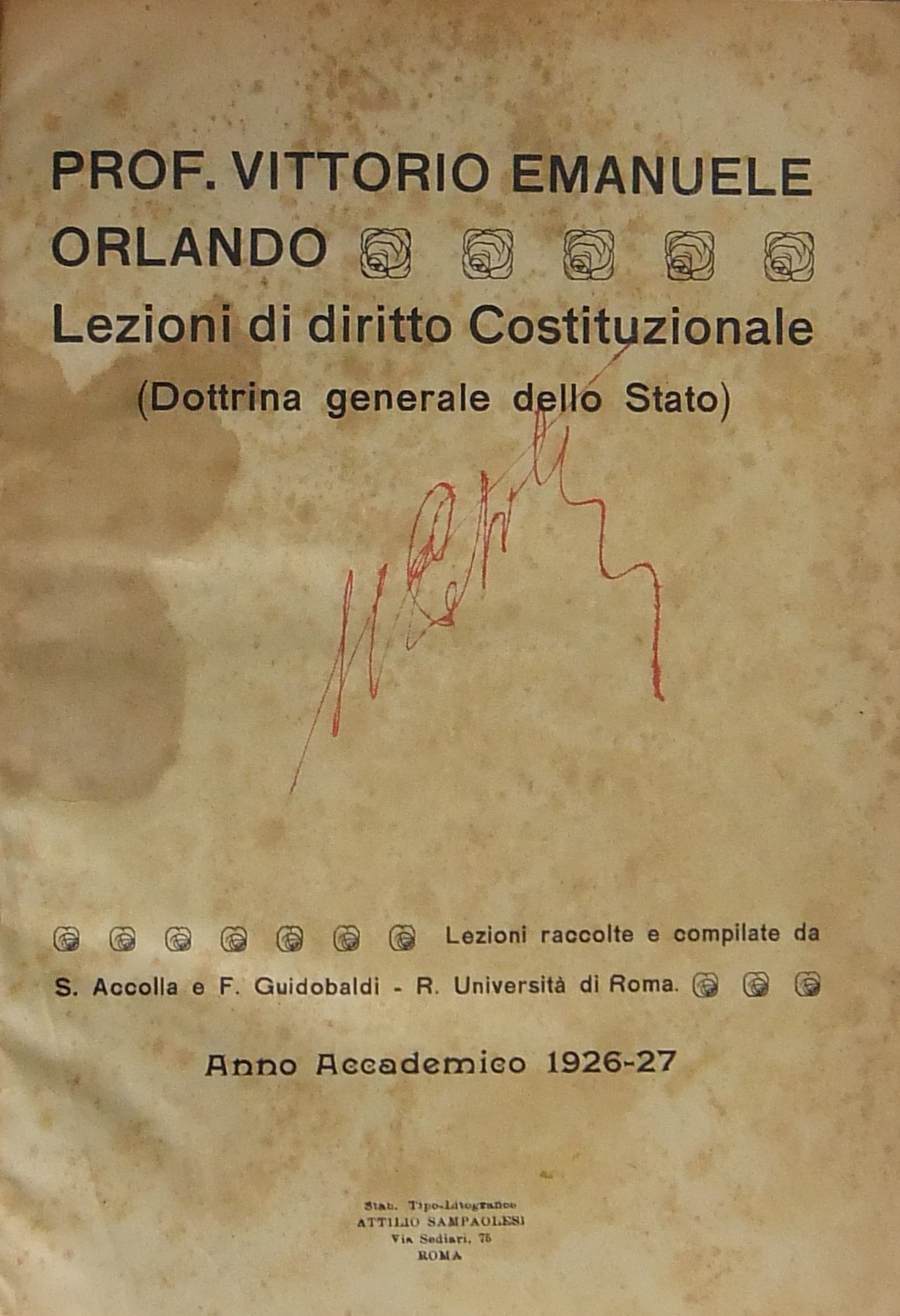 Lezioni di diritto costituzionale