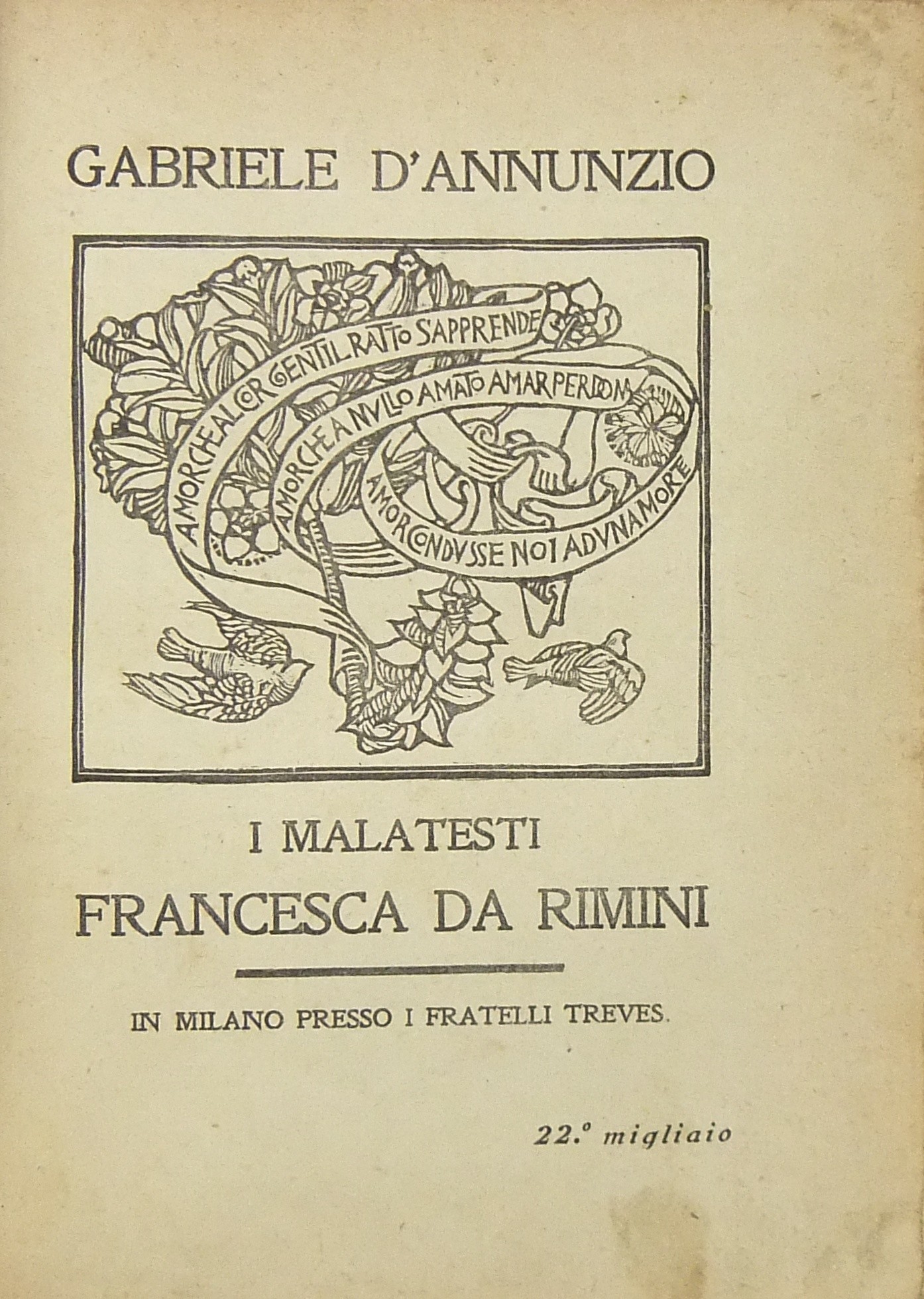 I Malatesti. Francesca da Rimini