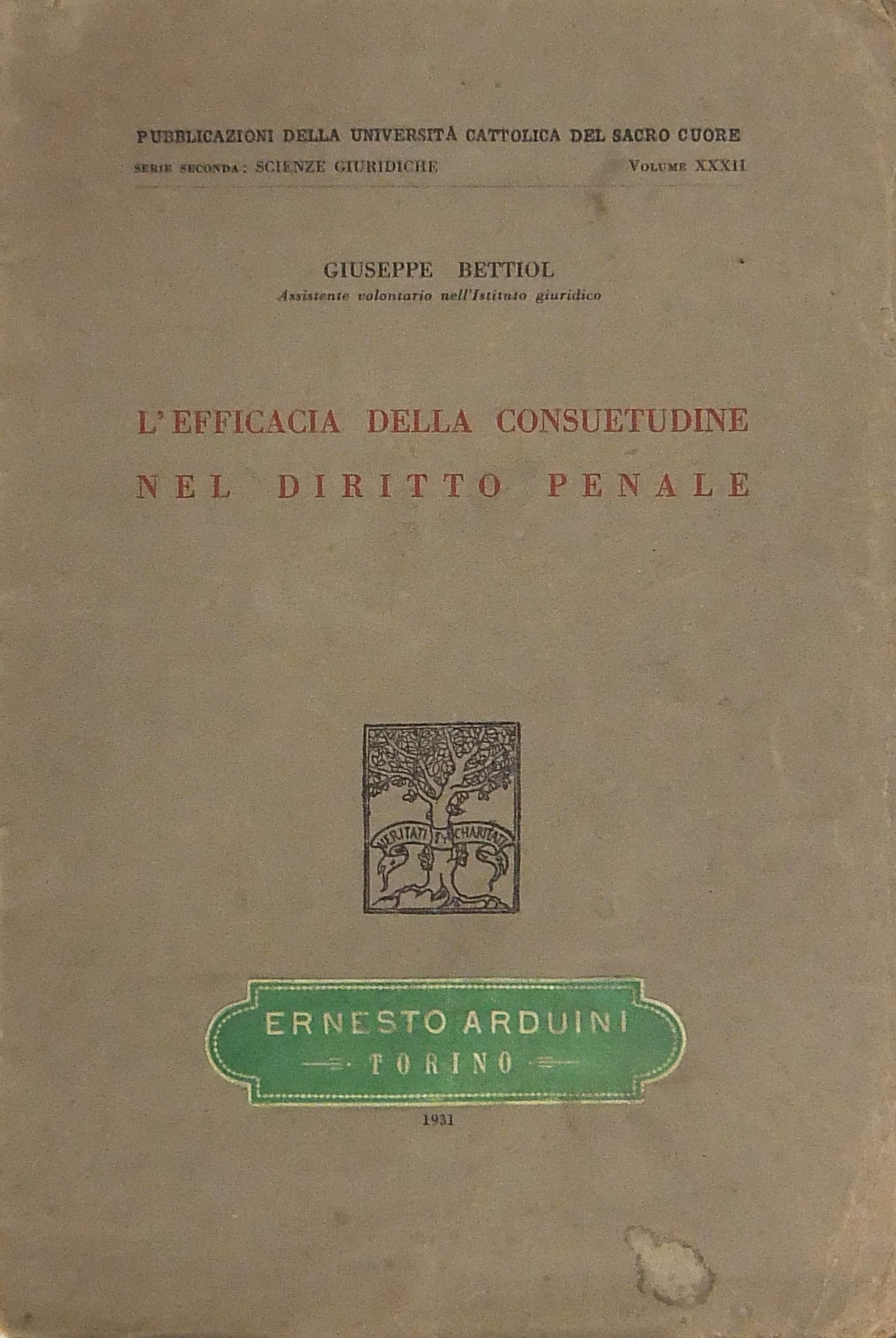 L'efficacia della consuetudine nel diritto penale