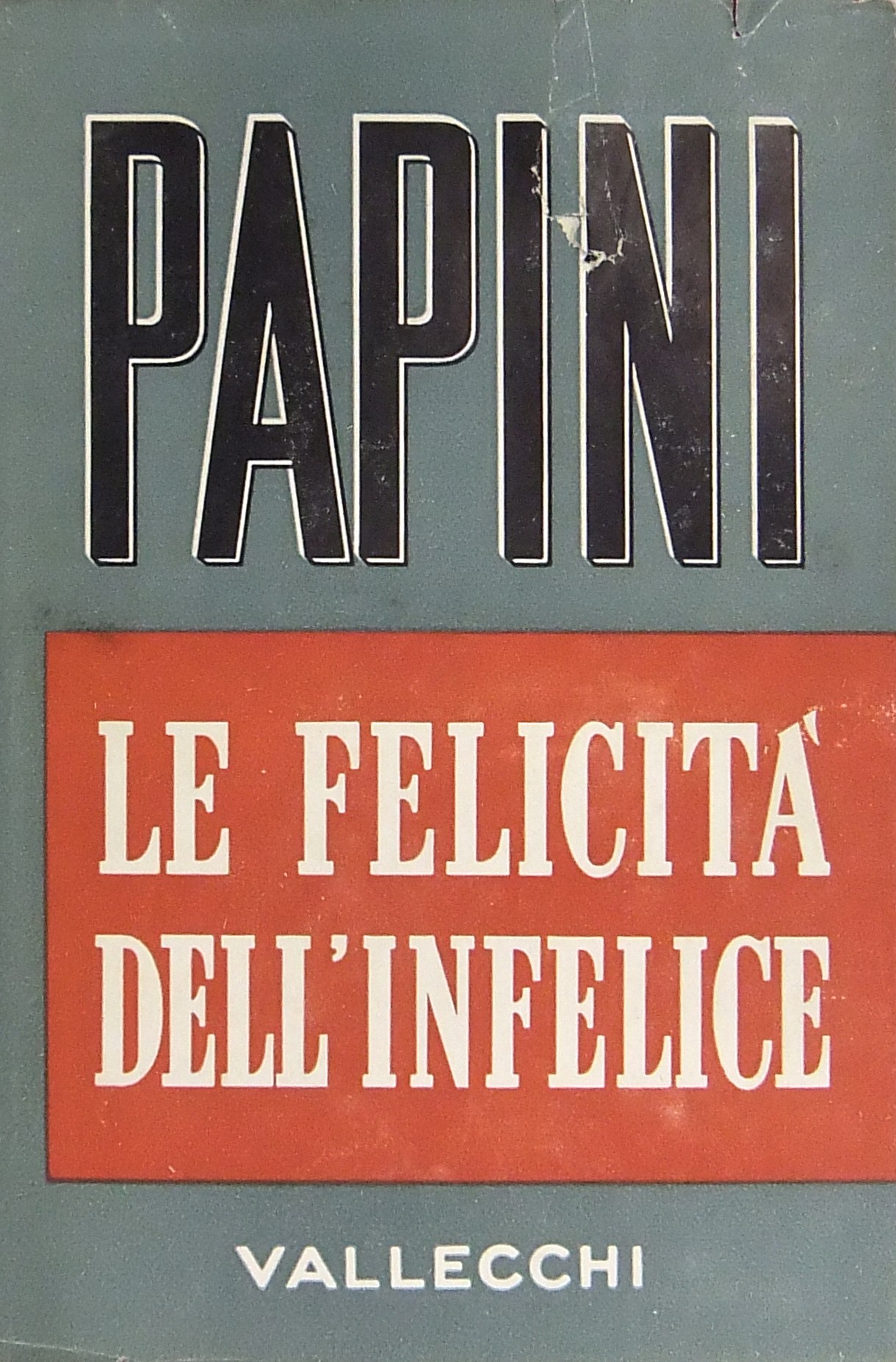 Le felicità dell'infelice. Le ultime schegge