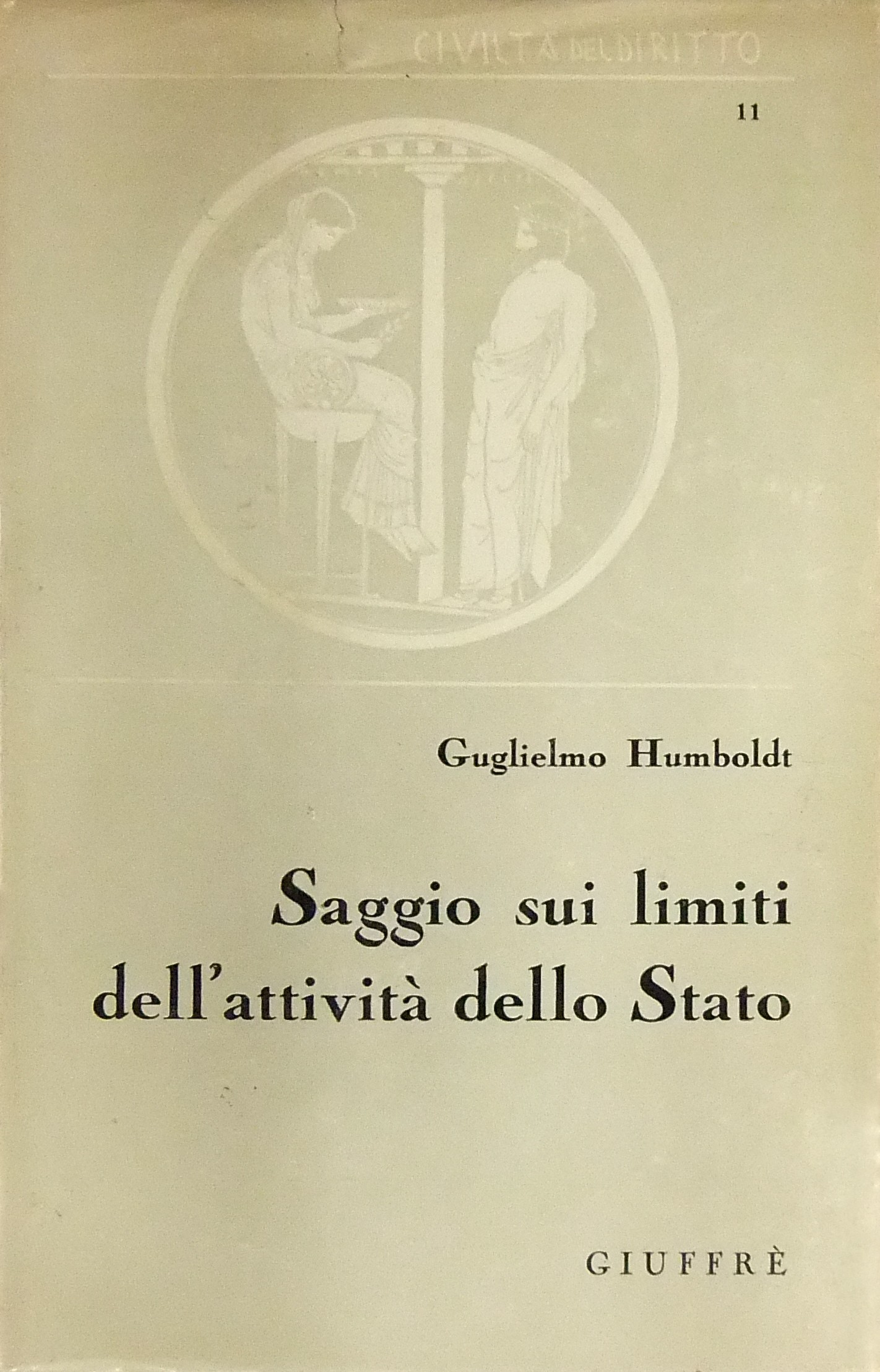 Saggio sui limiti dell'attività dello Stato. 
