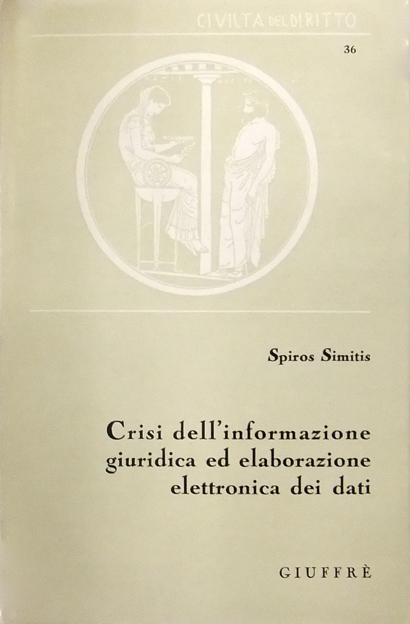 Crisi dell'informazione giuridica ed elaborazione