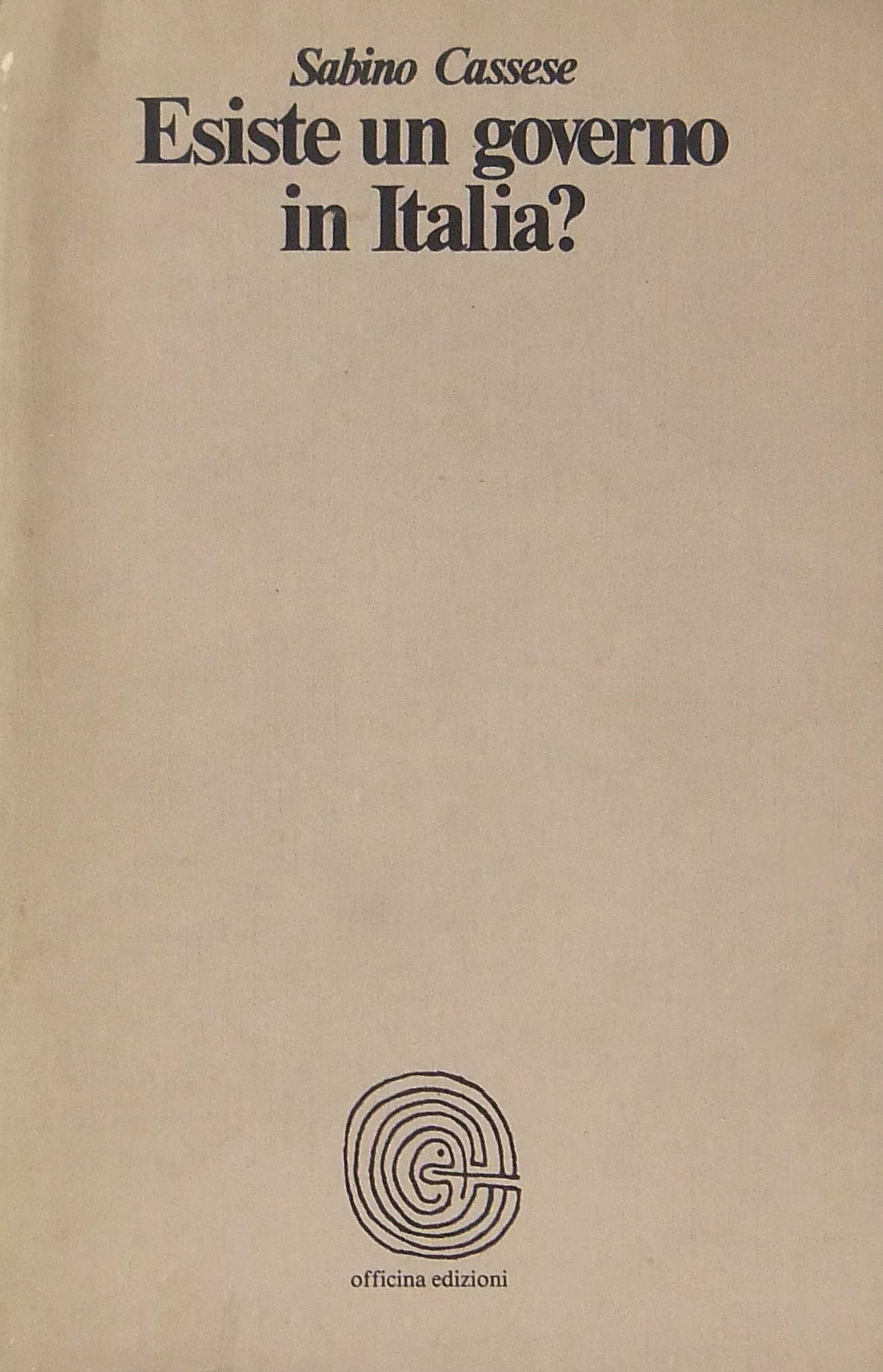 Esiste un governo in Italia?