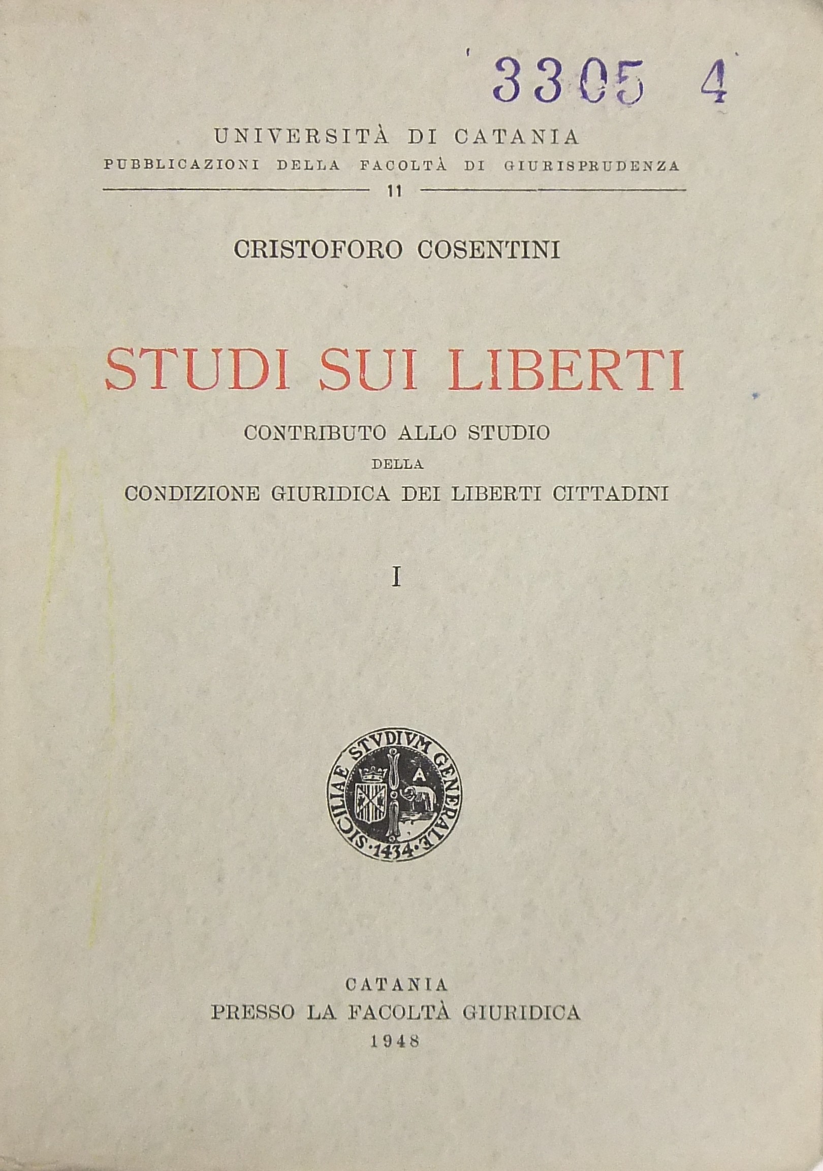 Studi sui liberti. Contributo allo studio della co
