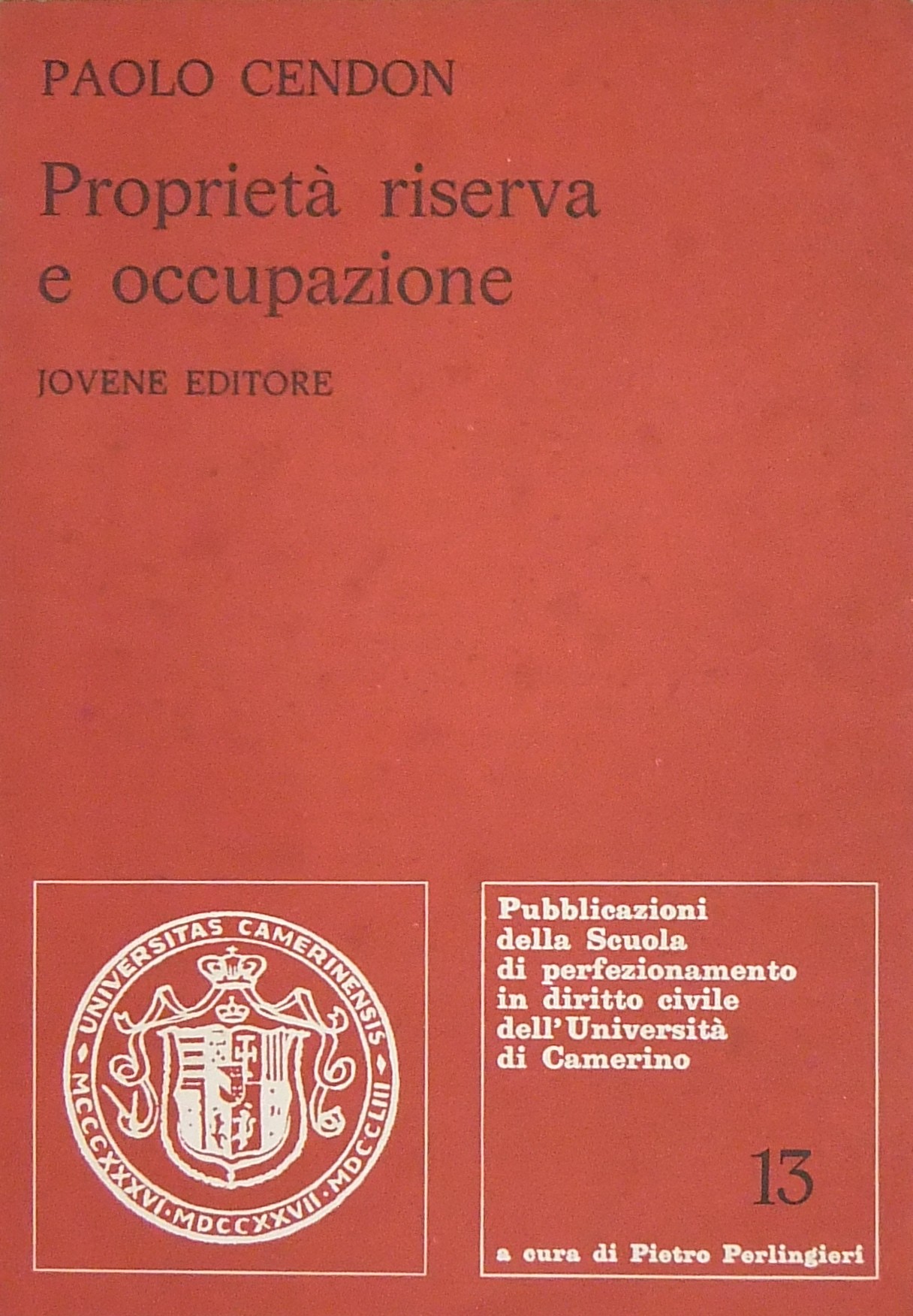 Proprietà riserva e occupazione