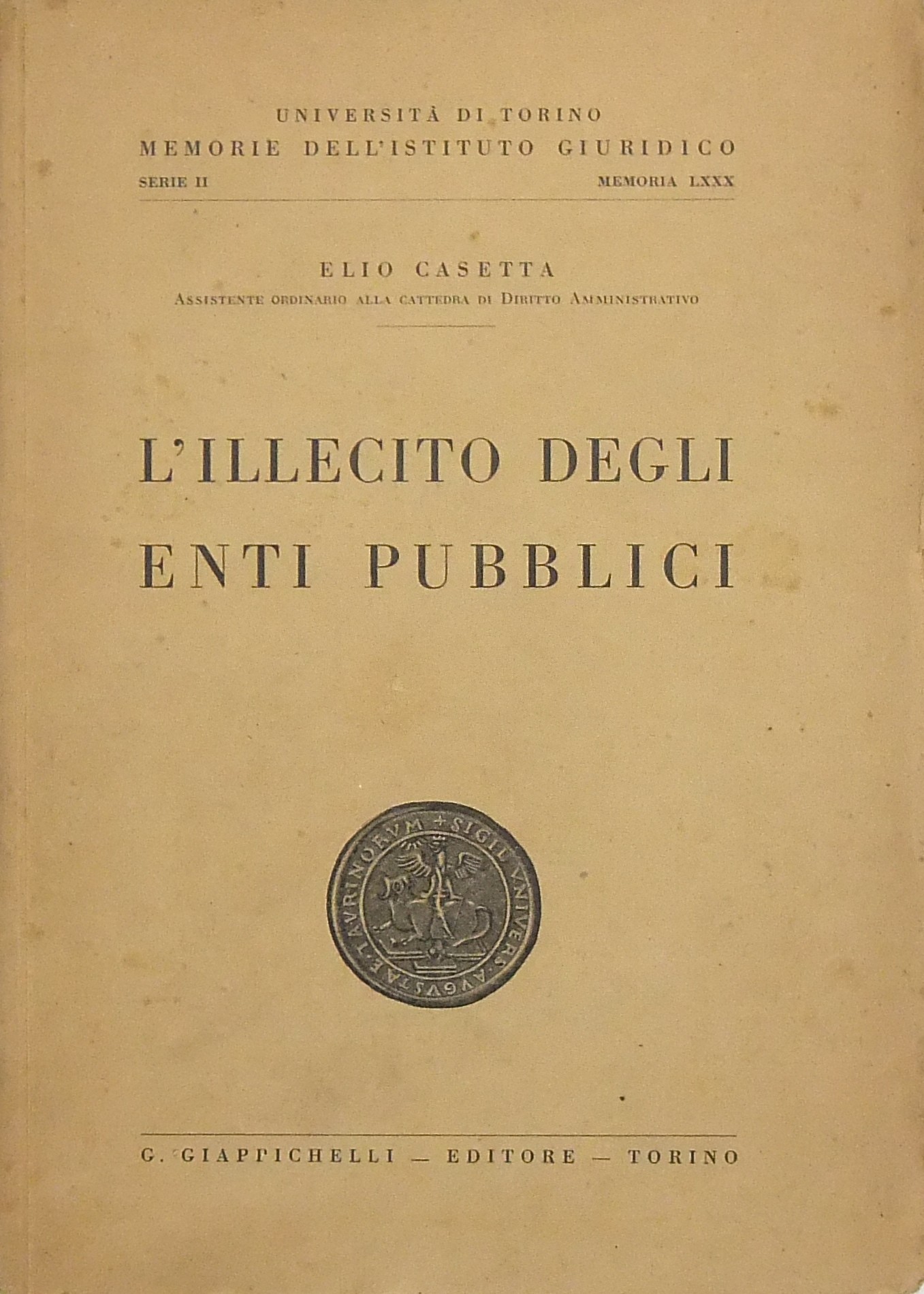 L'illecito degli enti pubblici