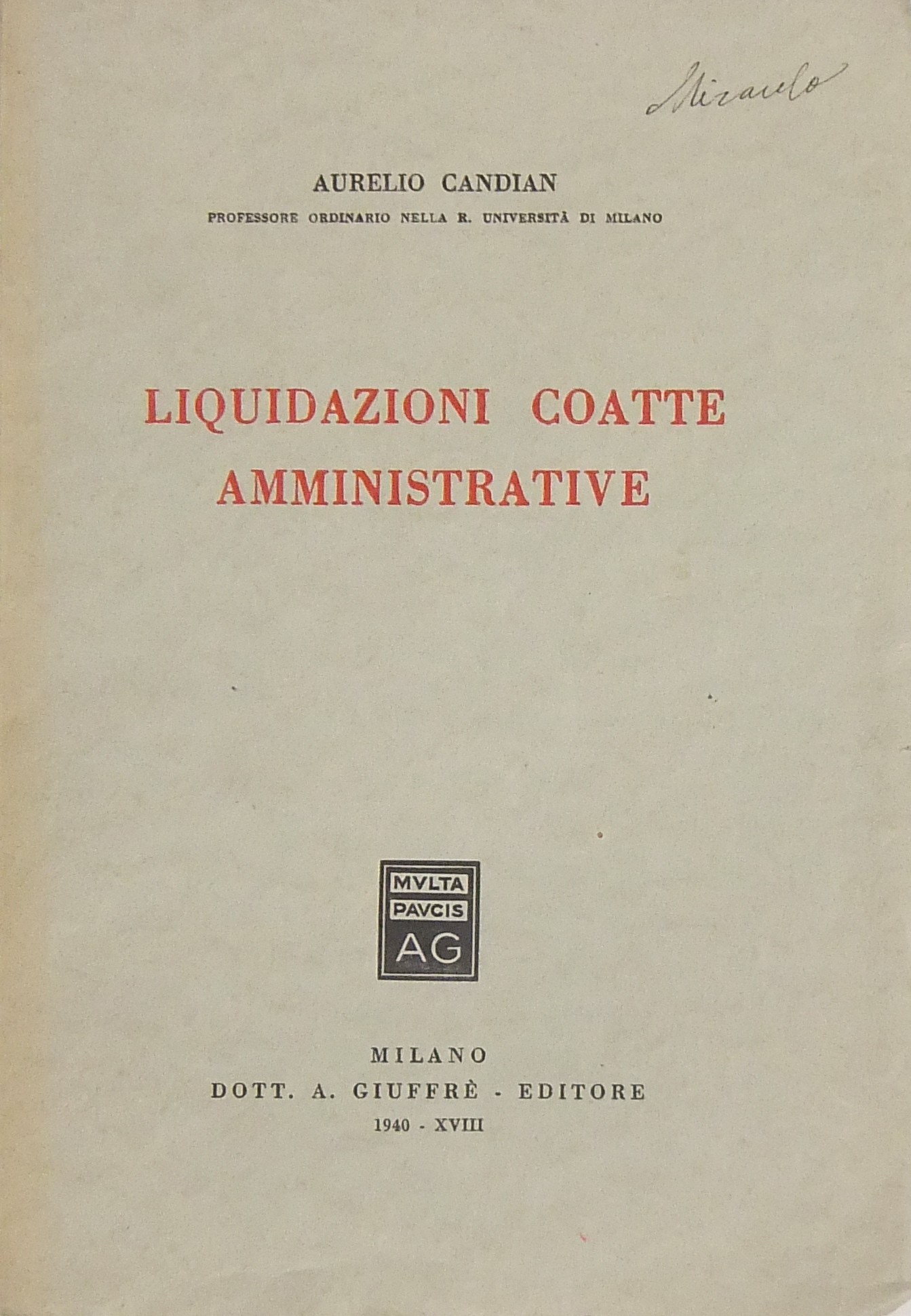 Liquidazioni coatte amministrative