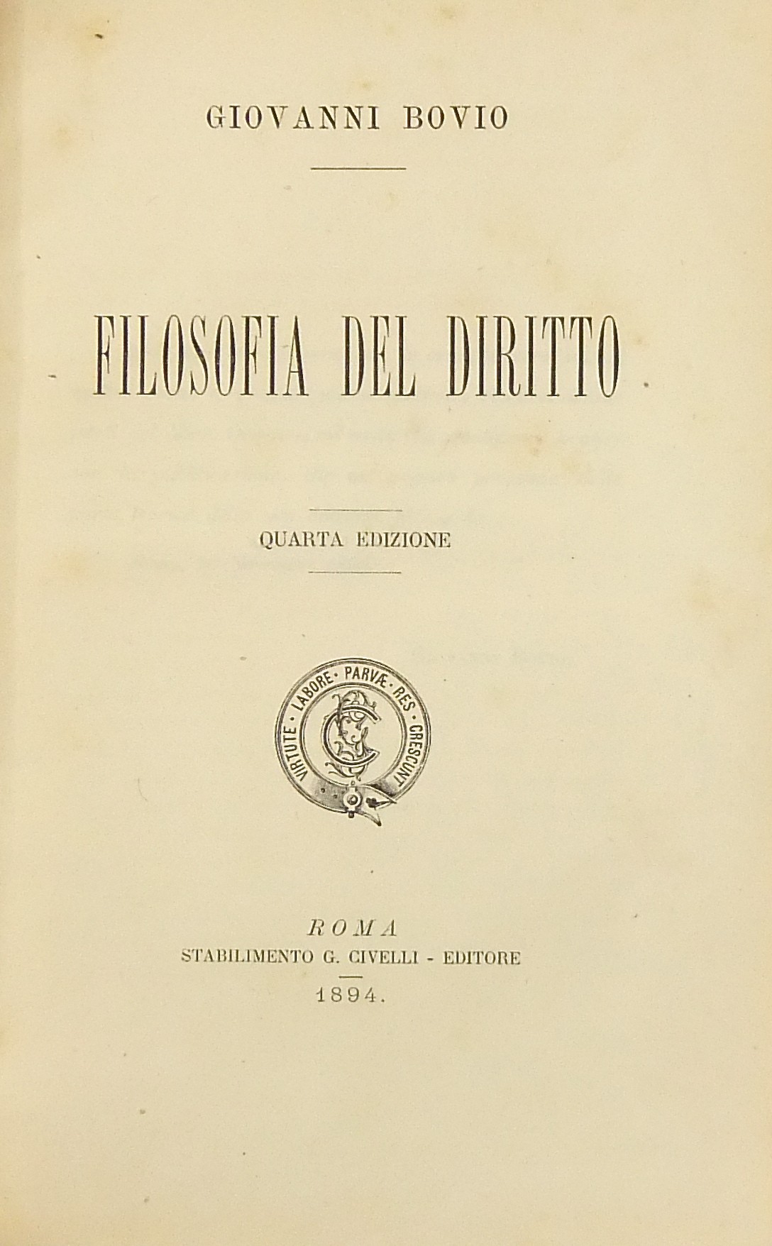 Filosofia del diritto