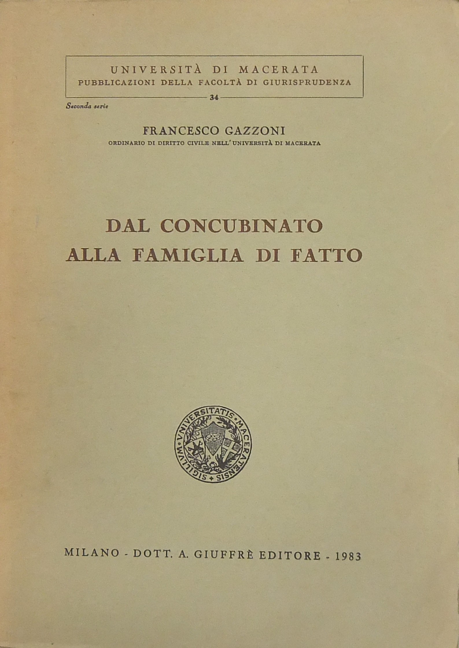 Dal concubinato alla famiglia di fatto