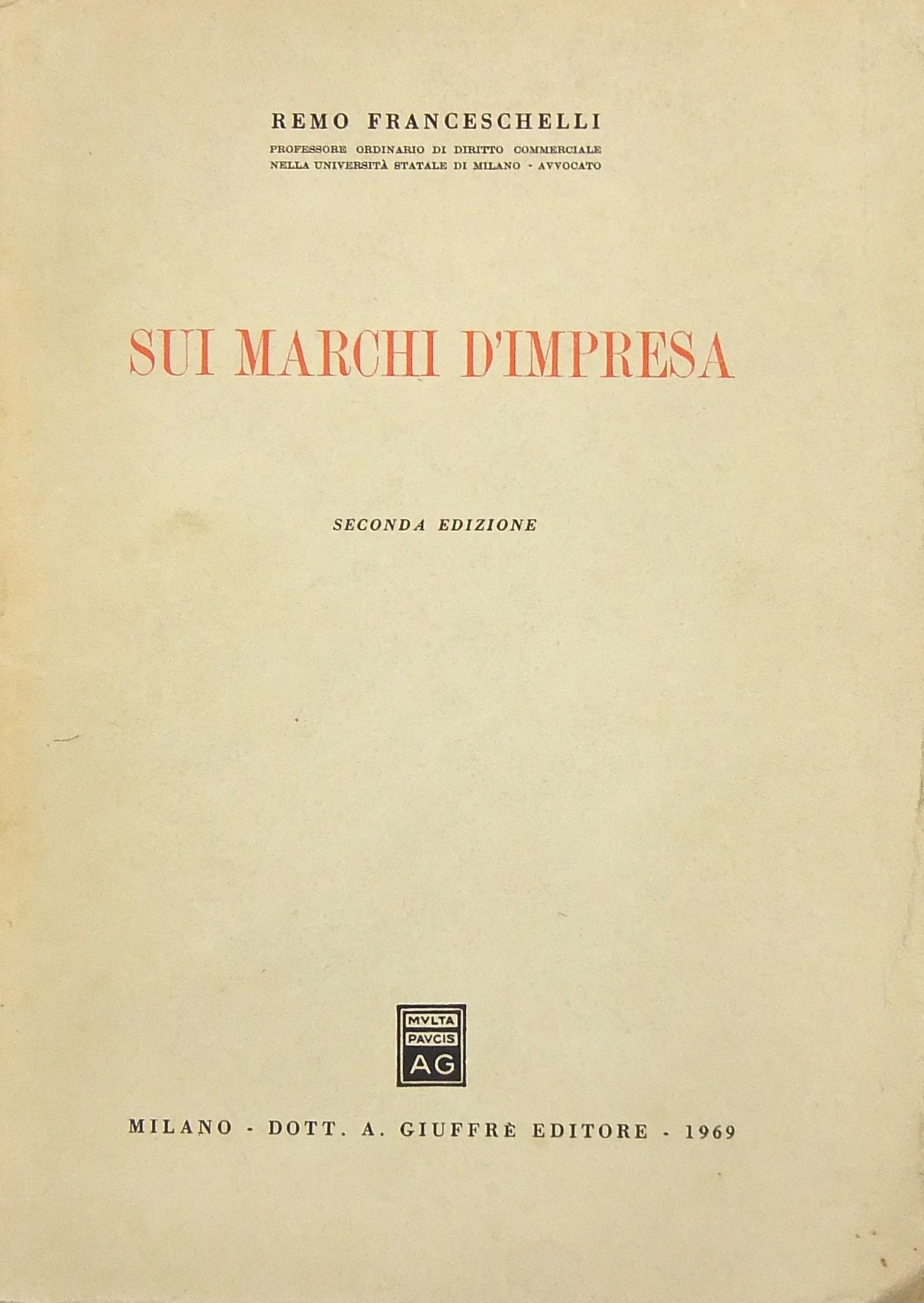 Sui marchi d'impresa