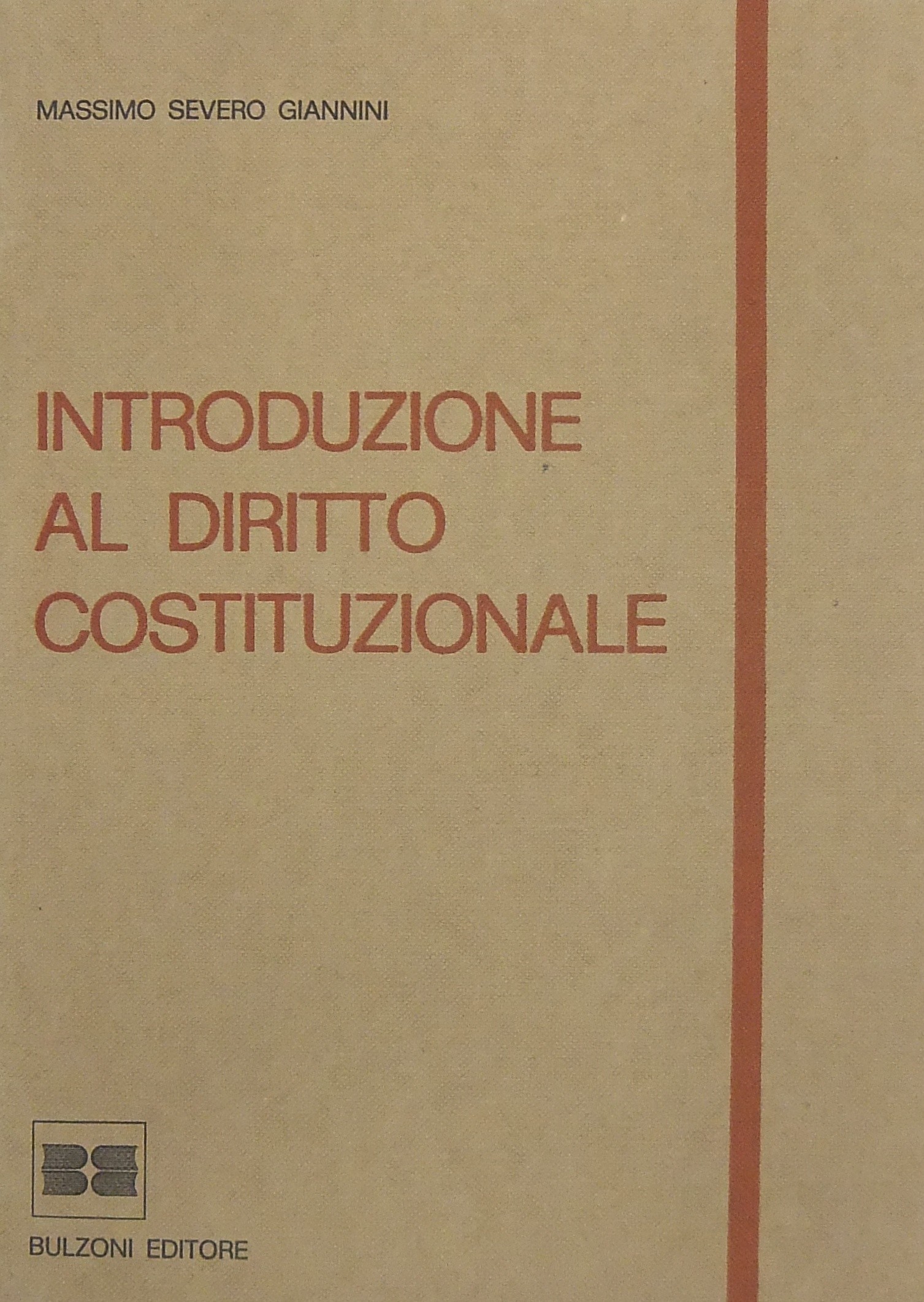 Introduzione al diritto costituzionale. Lezioni