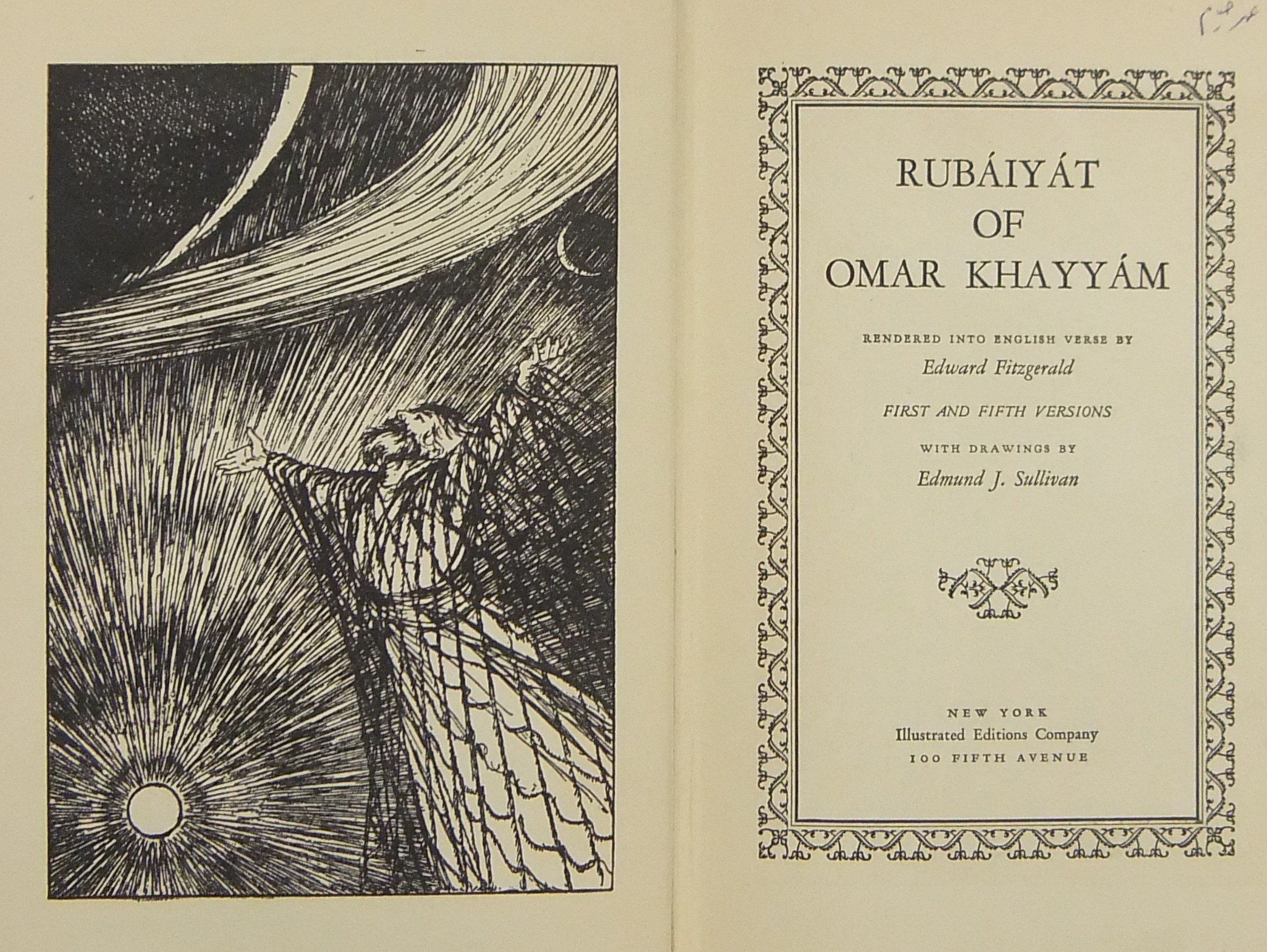 Rubaiyat of Omar Khayyam rendered into english ver