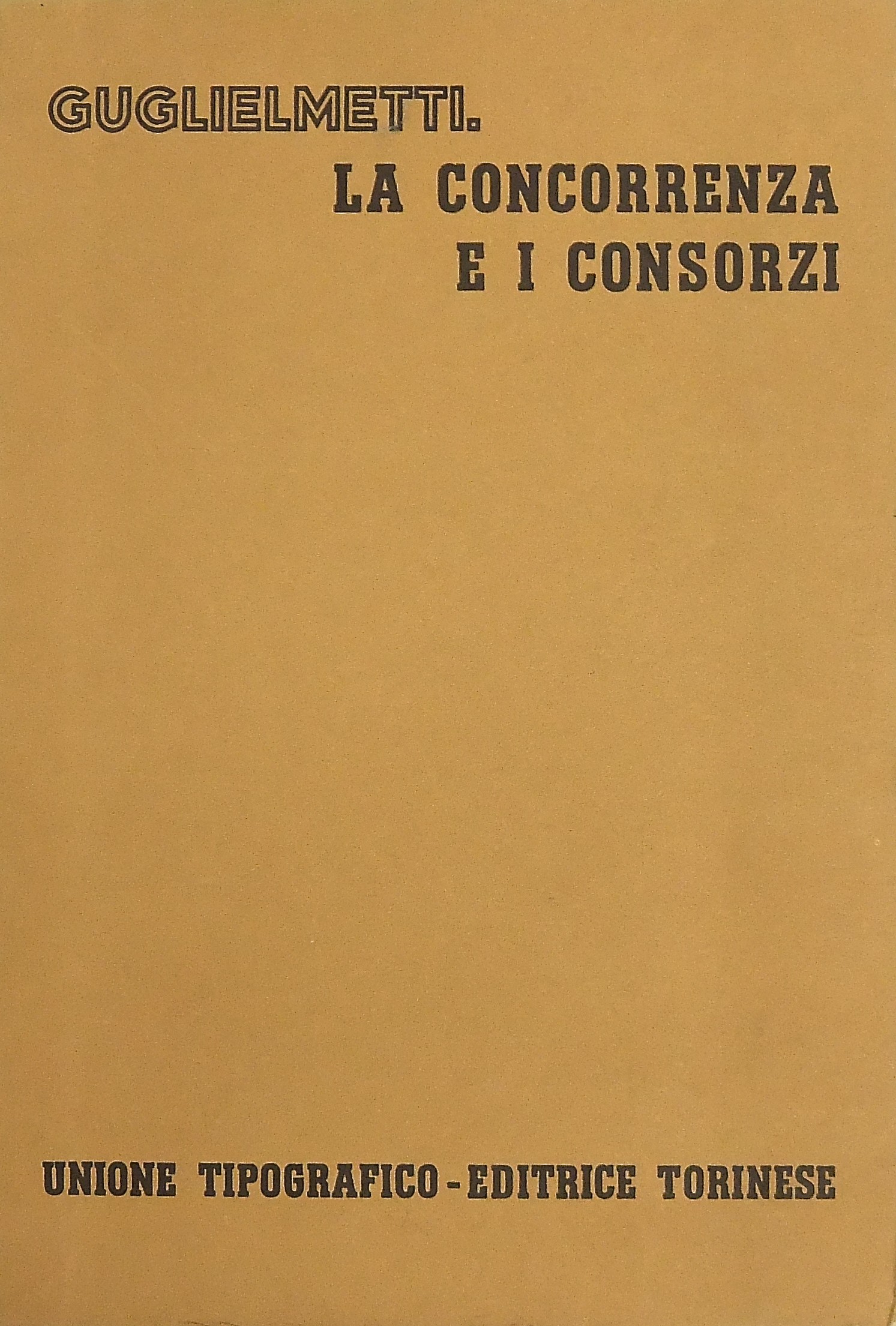 La concorrenza e i consorzi