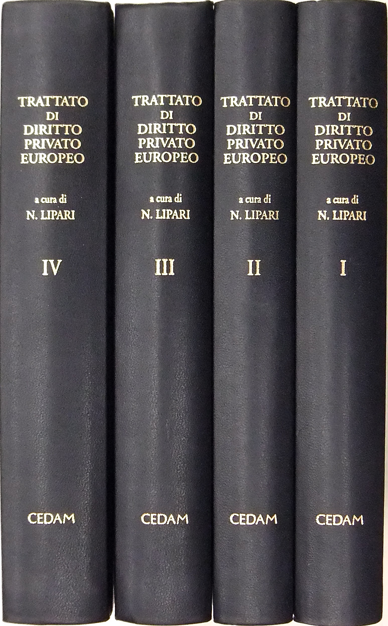 Trattato di diritto privato europeo.