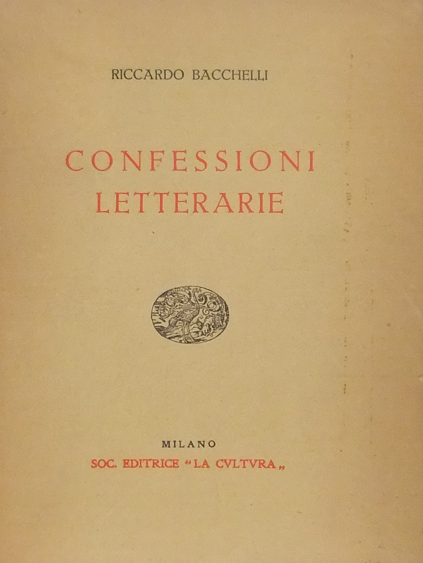 Confessioni letterarie