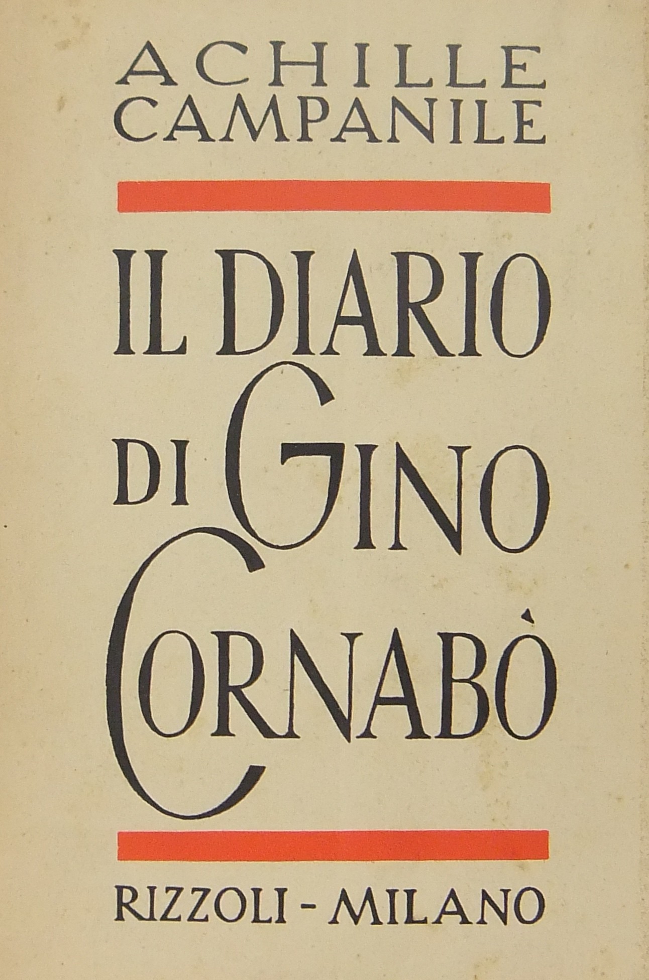 Diario di Gino Cornabò
