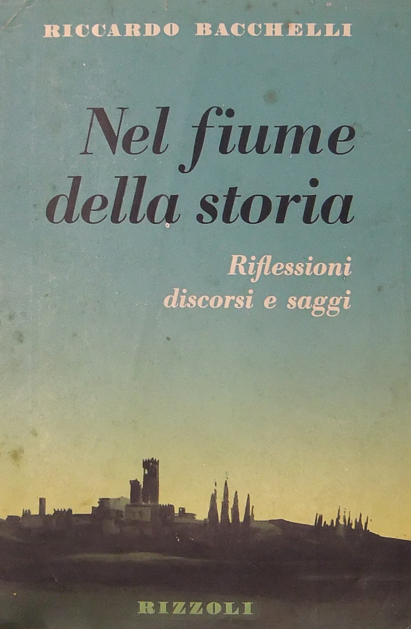 Nel fiume della storia. Riflessioni discorsi e sag