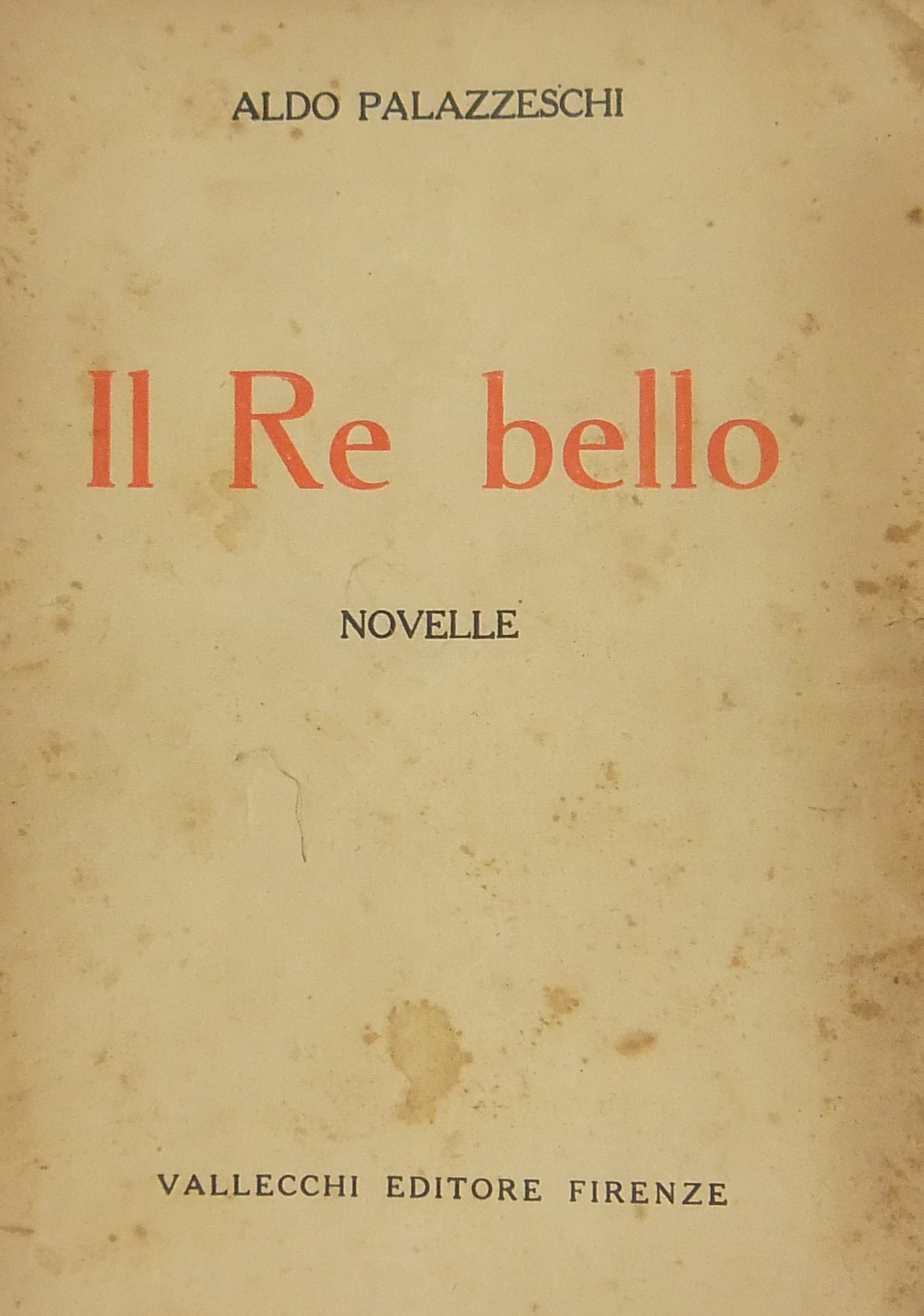 Il Re bello. Novelle