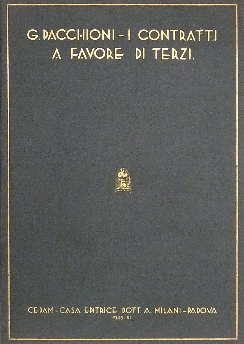 I contratti a favore di terzi. Studio di diritto r