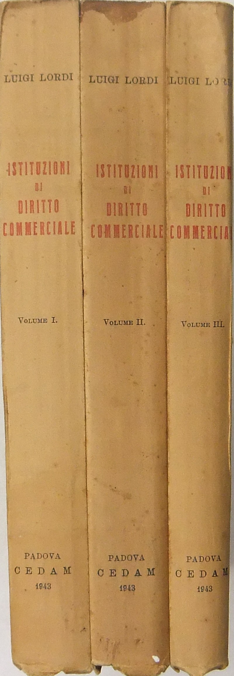 Istituzioni di diritto commerciale. Vol. I - Leggi