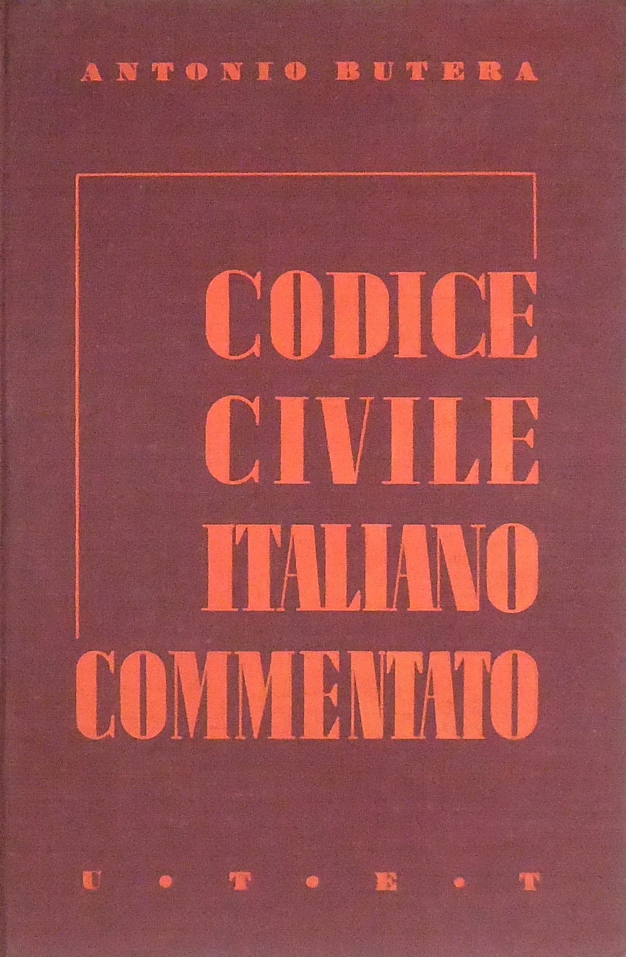 Il Codice civile italiano commentato secondo l'ord