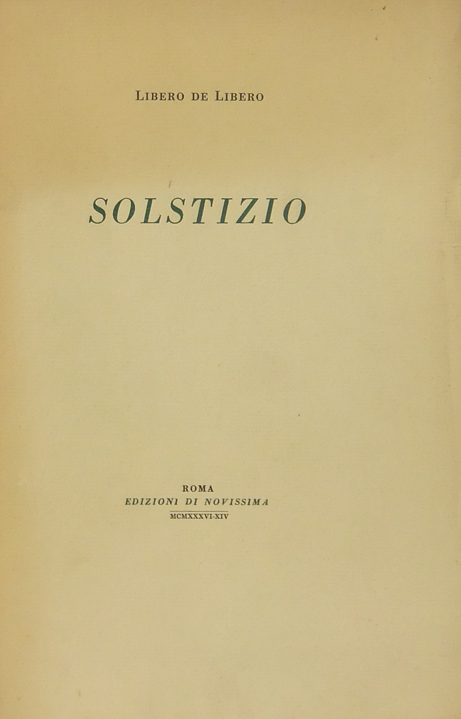 Solstizio