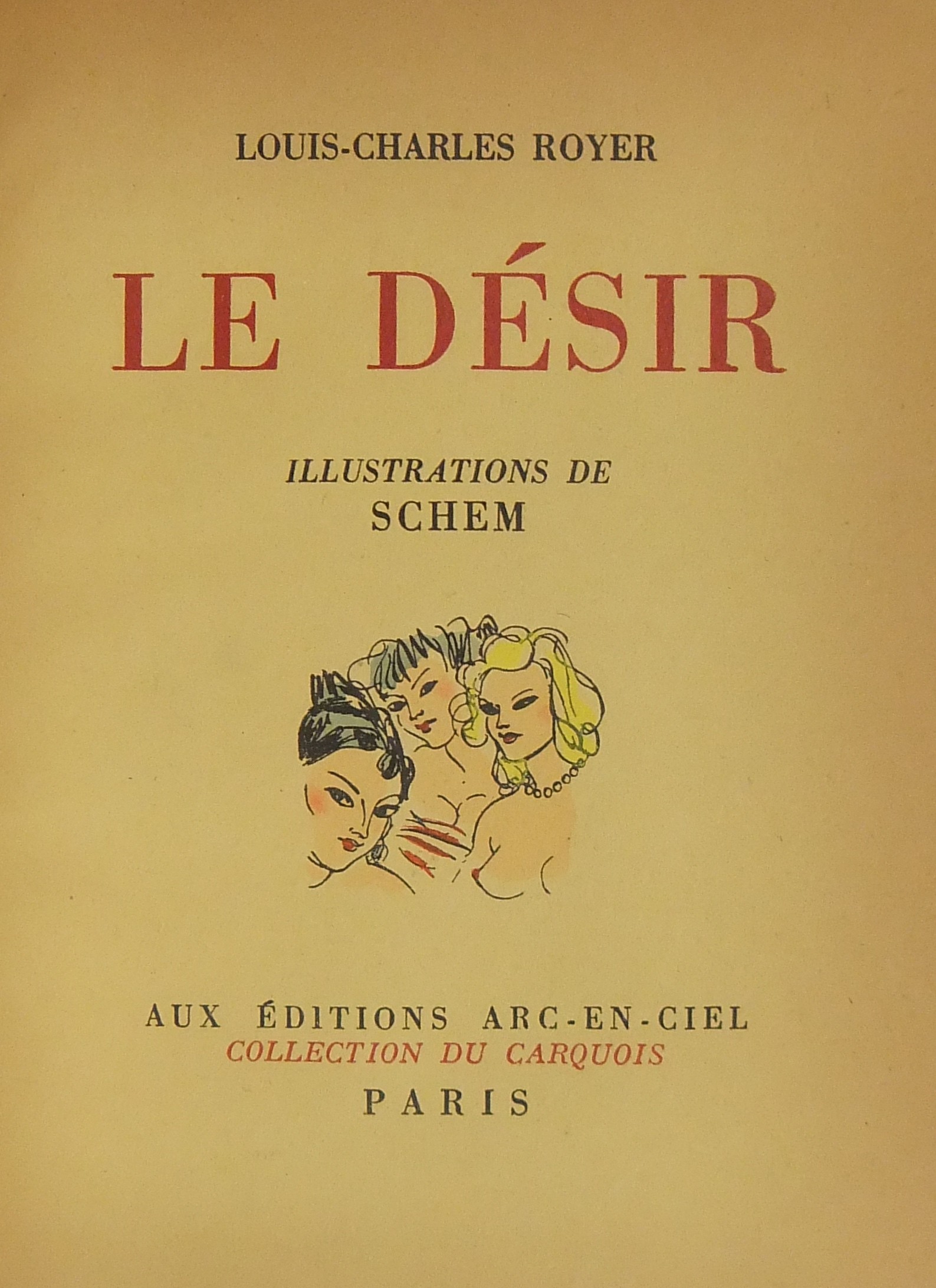 Le desir. Illustrations de Schem