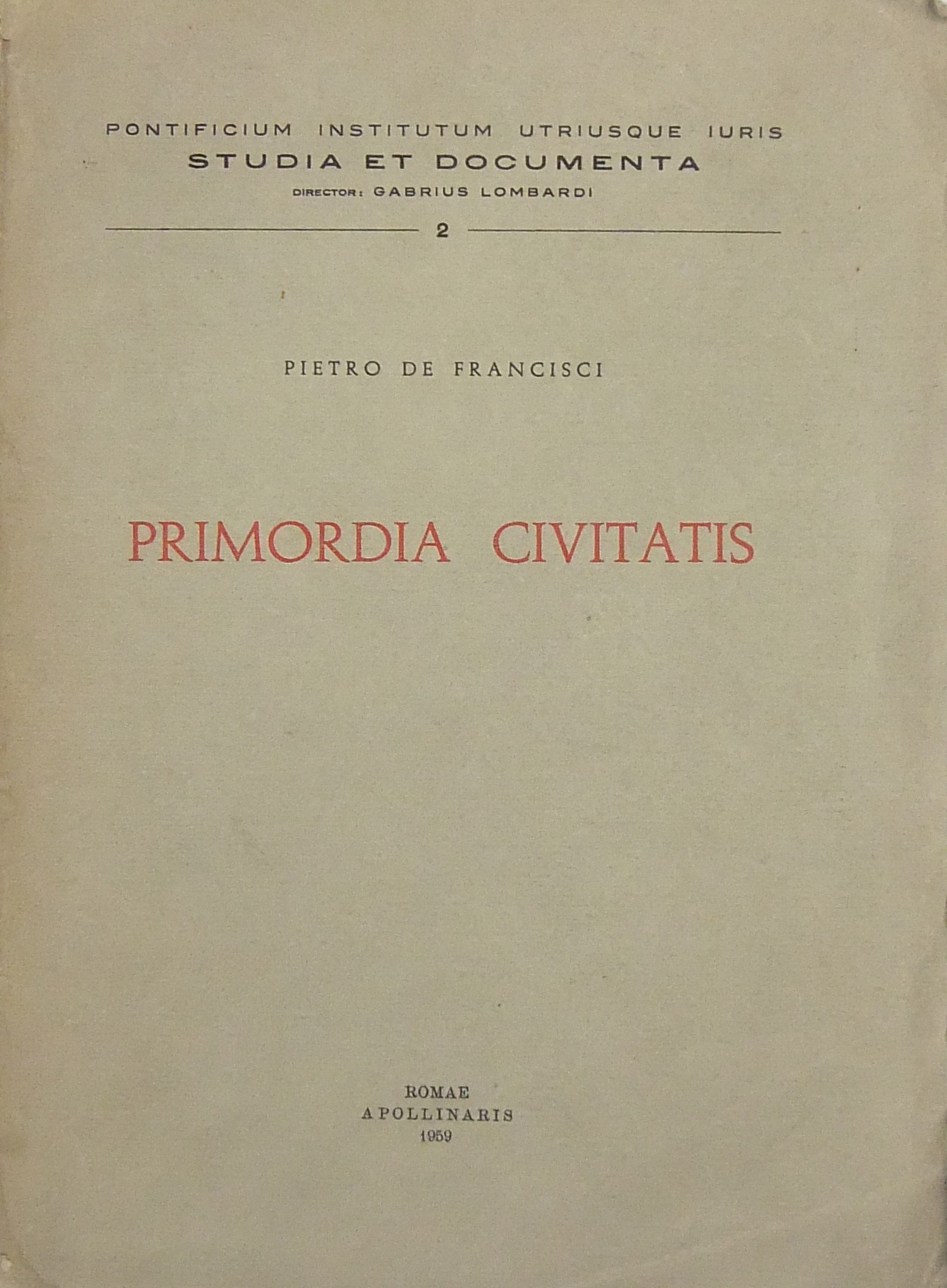 Primordia civitatis