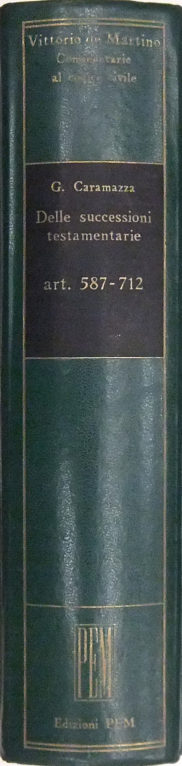 Delle successioni testamentarie. Art. 587-712