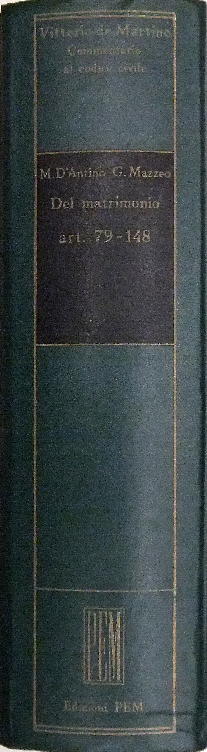 Del matrimonio. Art. 79-148