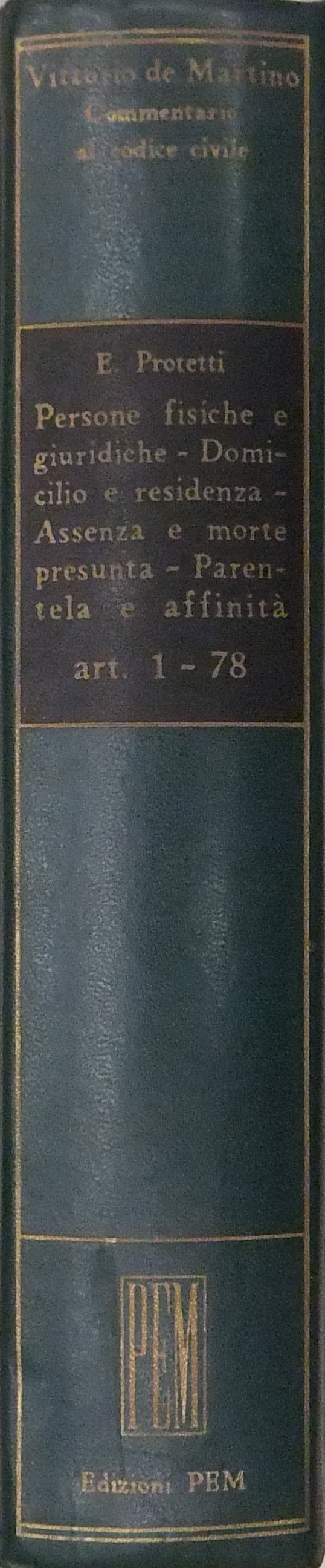 Persone fisiche e giuridiche - Domicilio e residen