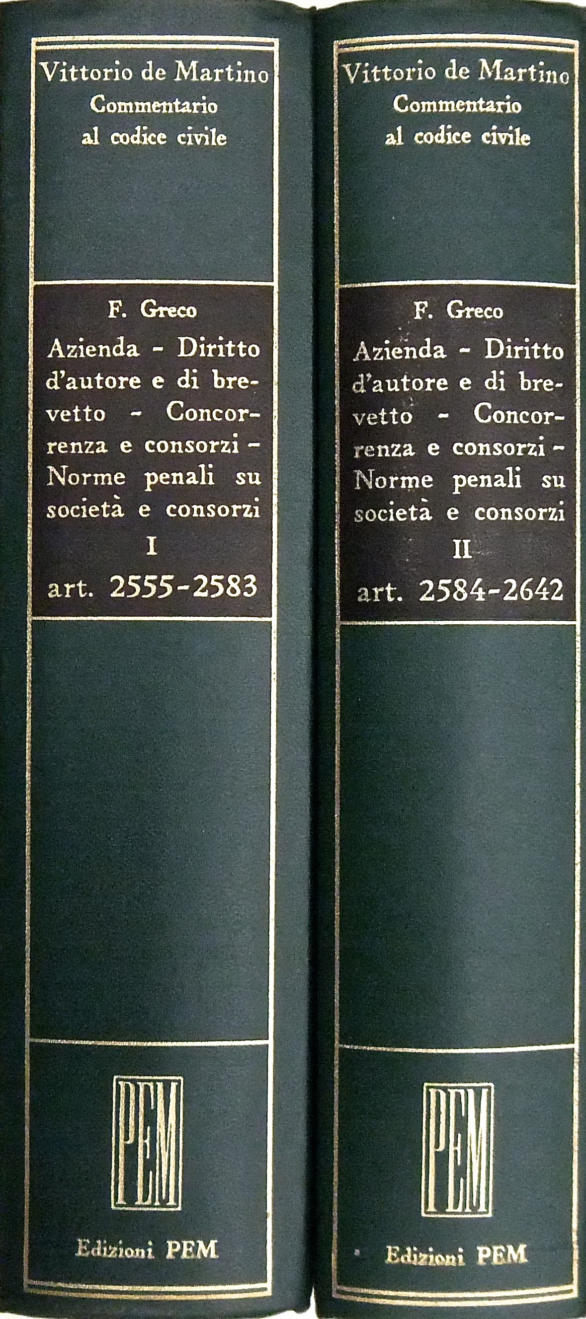 Azienda. Diritto d'autore e di brevetto. 