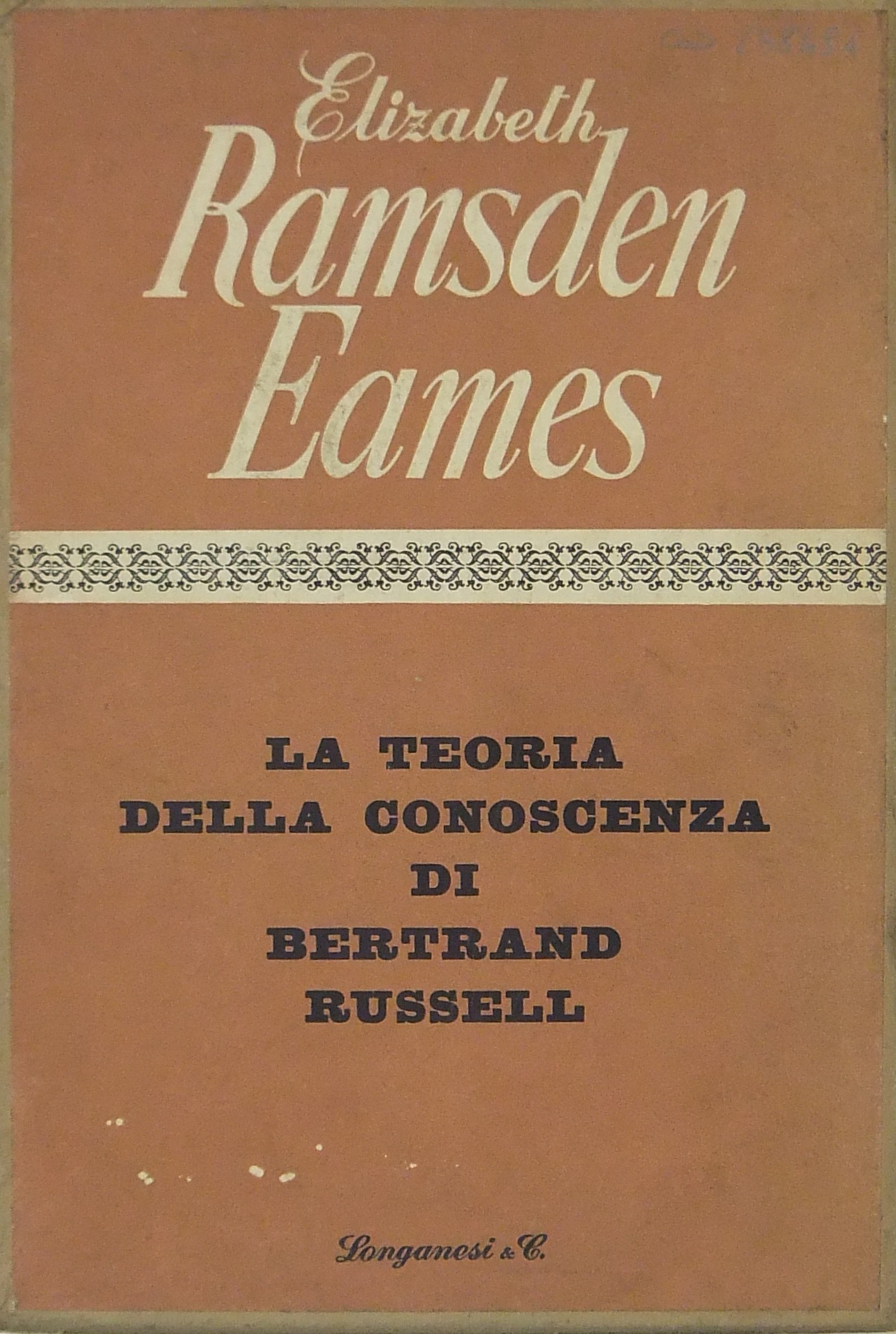La teoria della conoscenza di Bertrand Russell. Tr