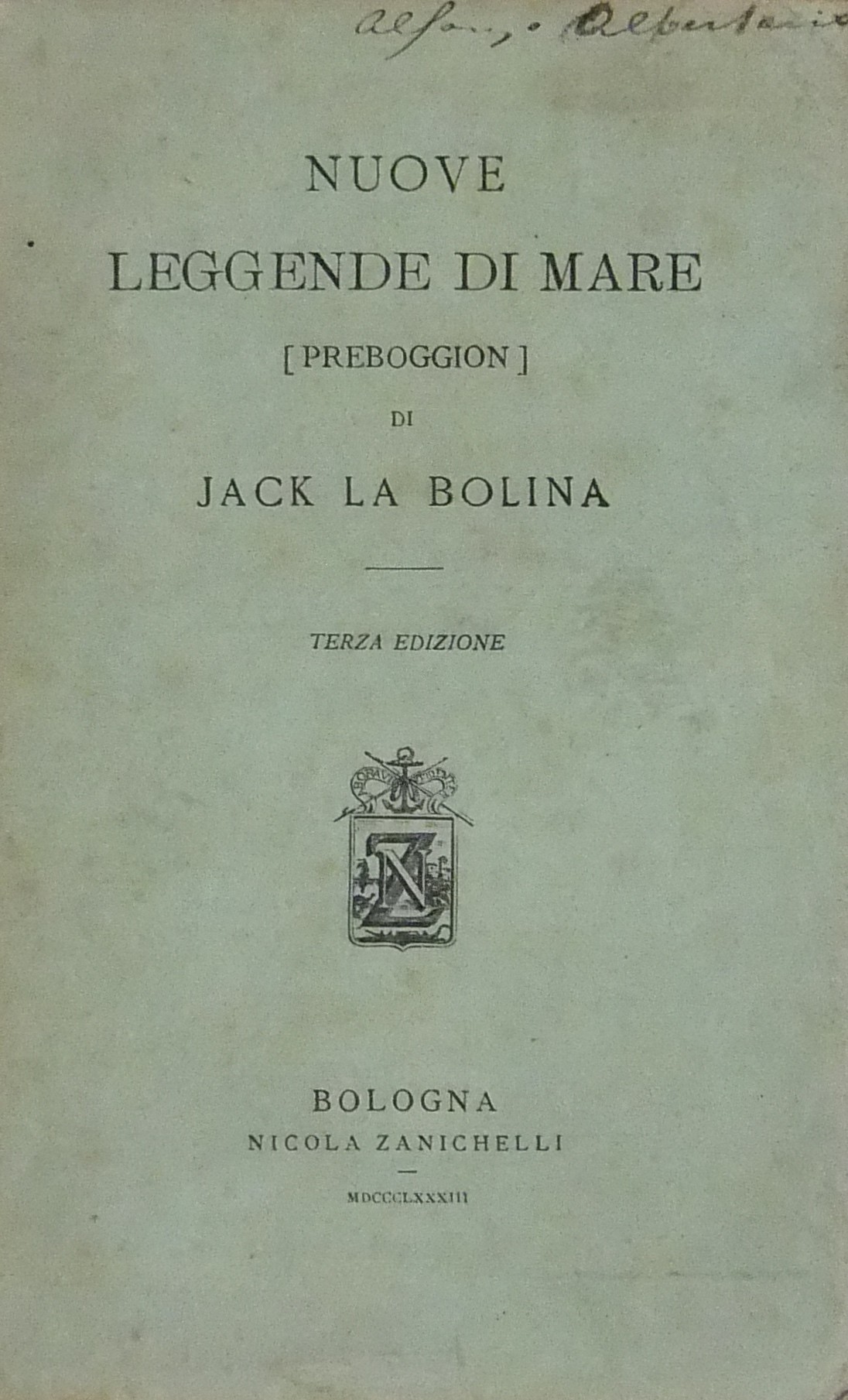 Nuove leggende di mare (Preboggion)