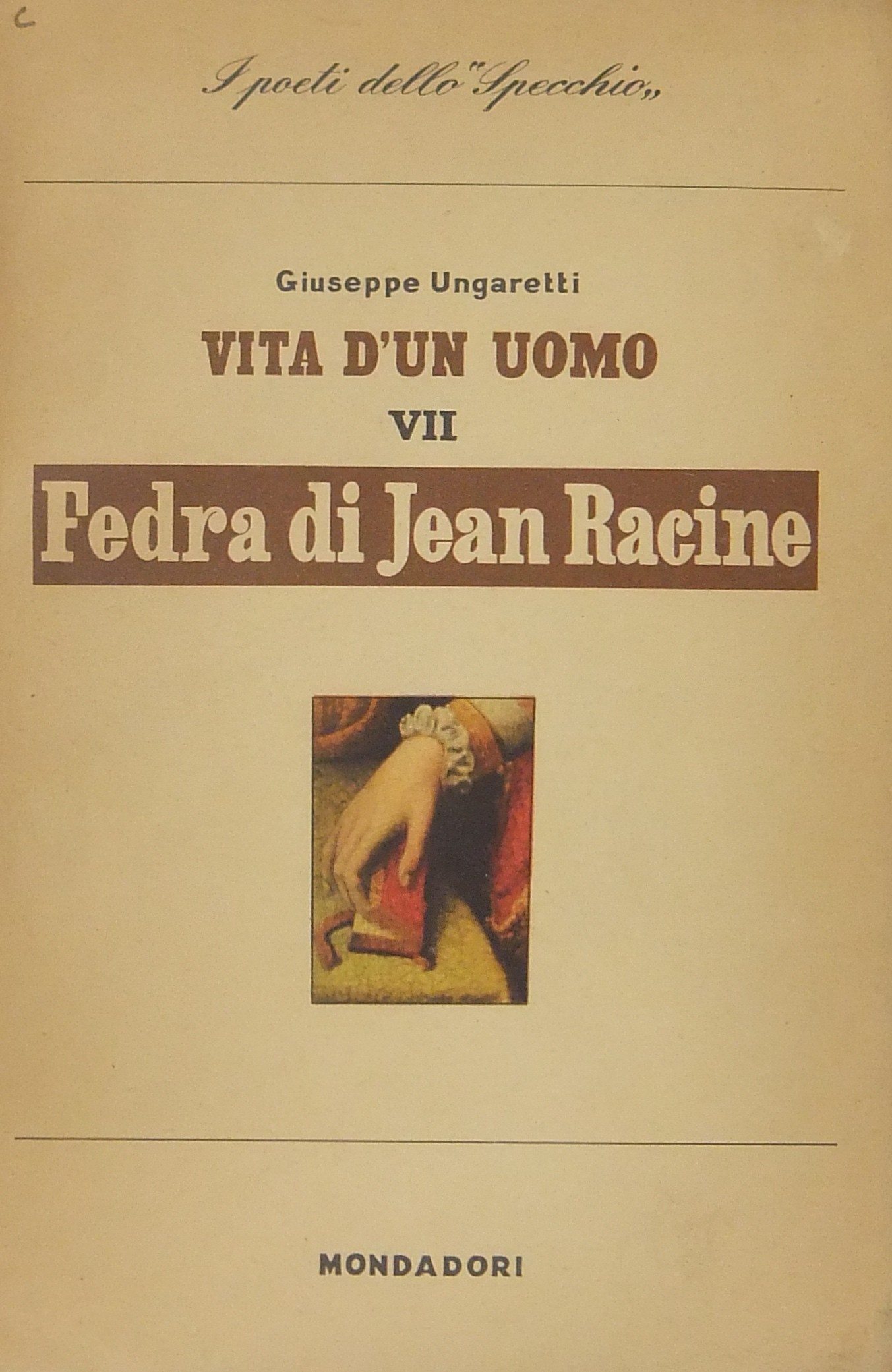 Vita d'un uomo traduzioni. Vol. III - Fedra di Jea