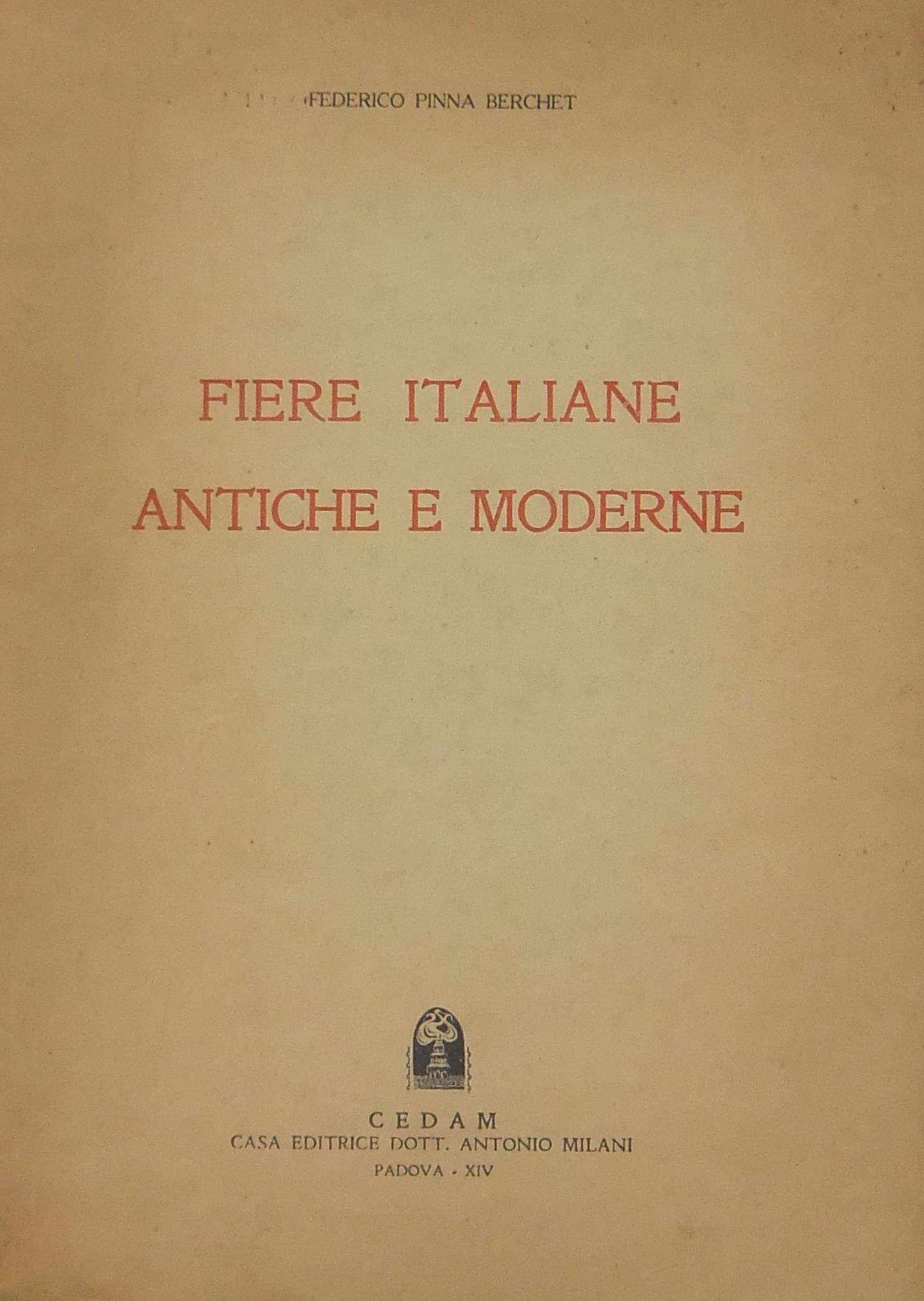 Le fiere italiane antiche e moderne