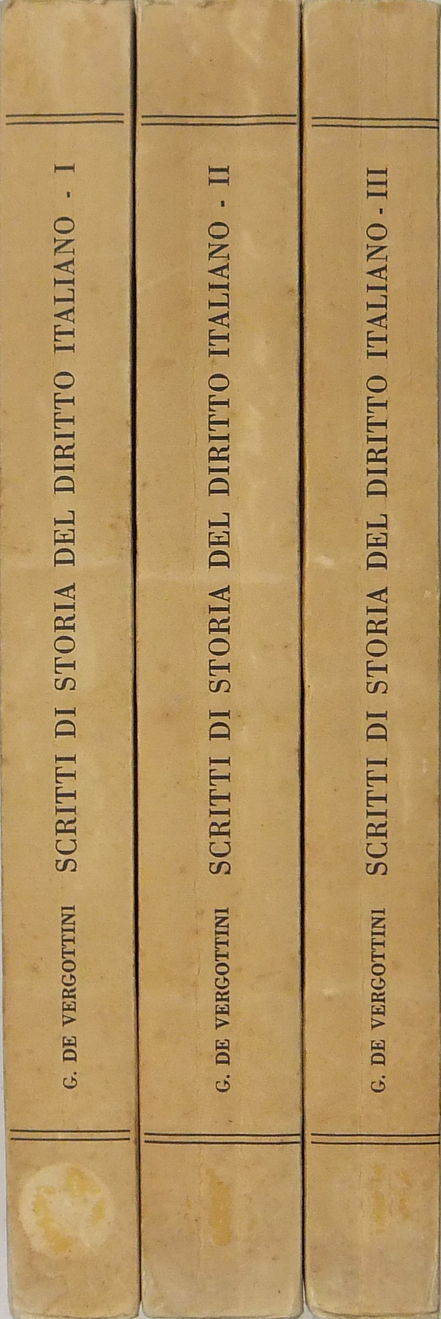 Scritti di storia del diritto italiano. A cura di