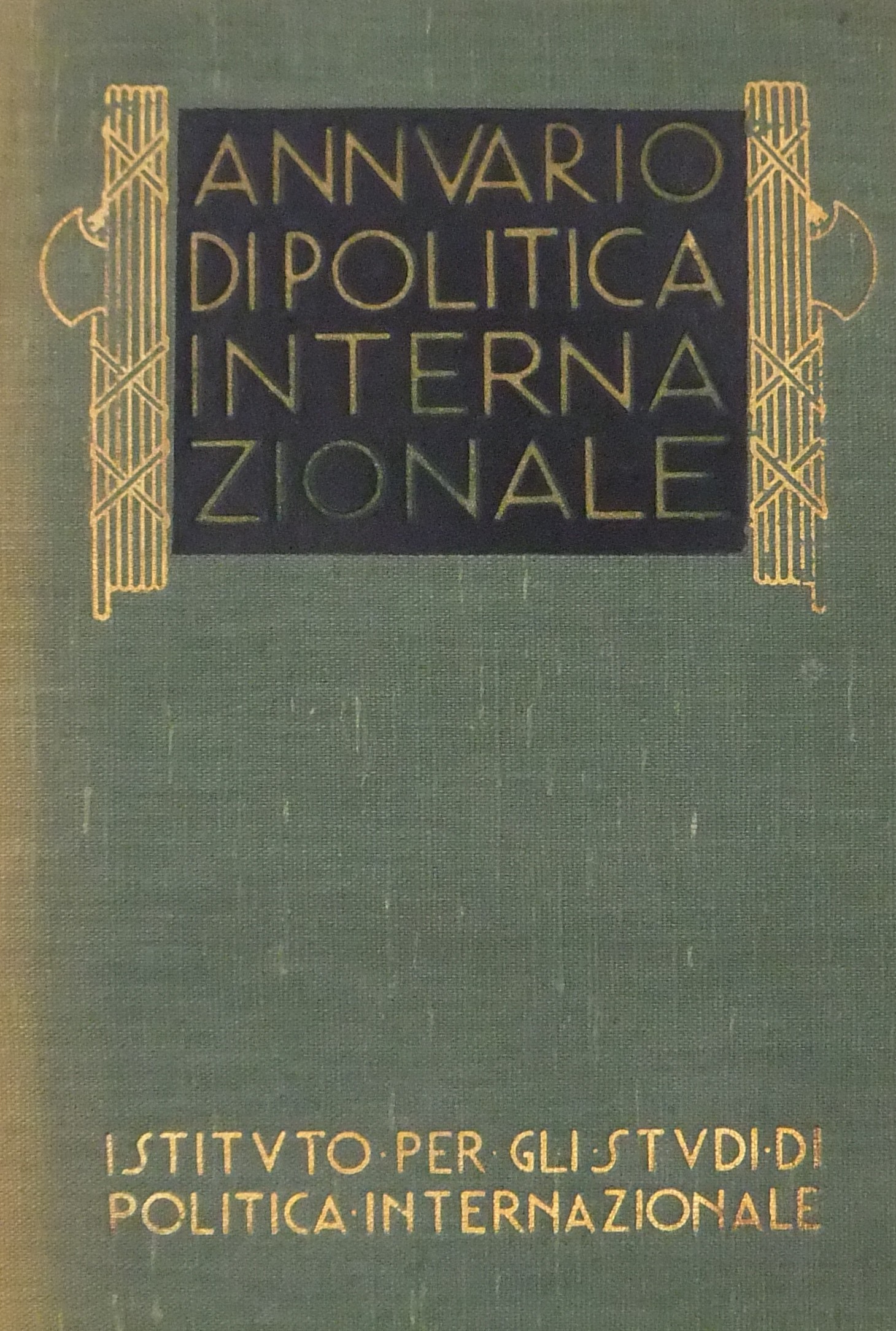 Annuario di politica internazionale (1937)