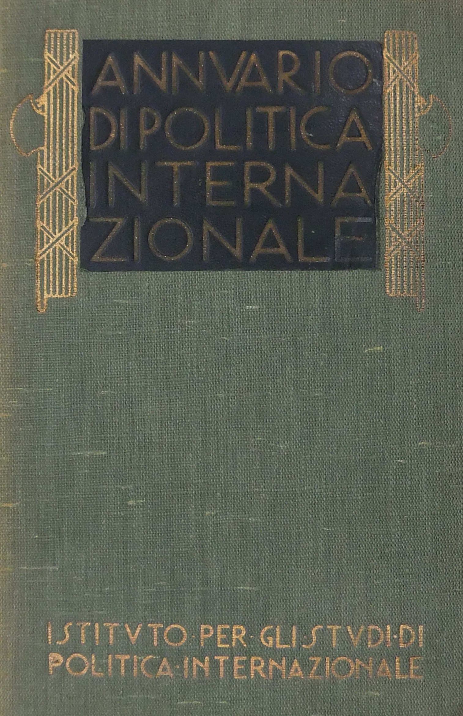 Annuario di politica internazionale (Europa 1935)