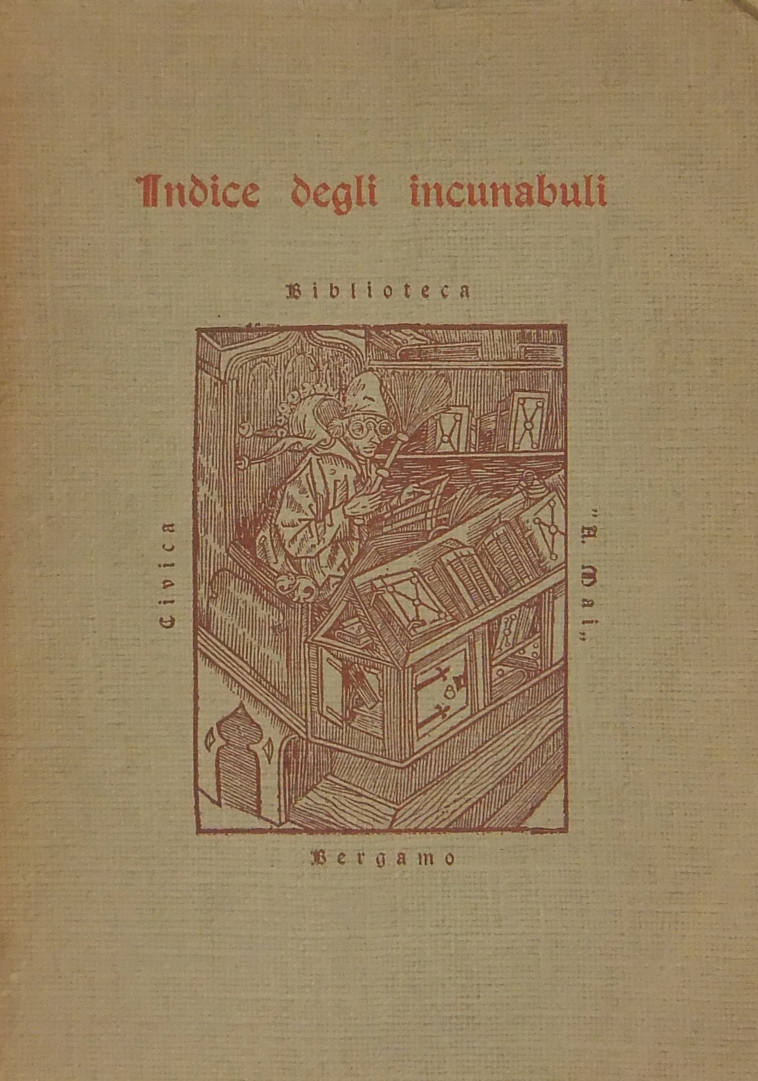 Indice degli incunabuli della Biblioteca Civica di