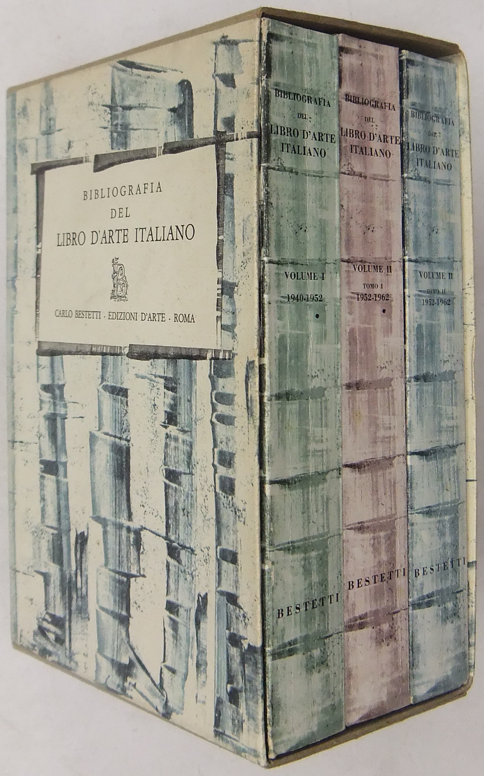 Bibliografia del libro d'arte italiano. Vol. I - 1