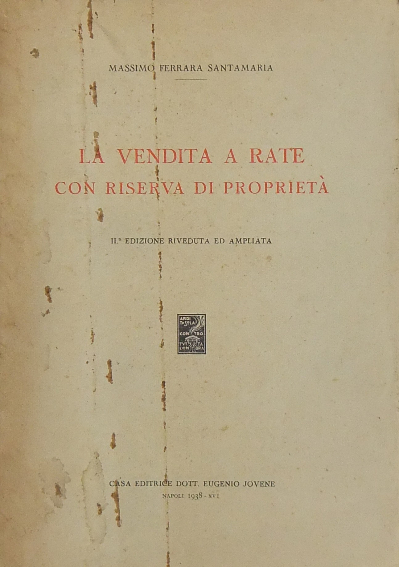 La vendita a rate con riserva di proprietà