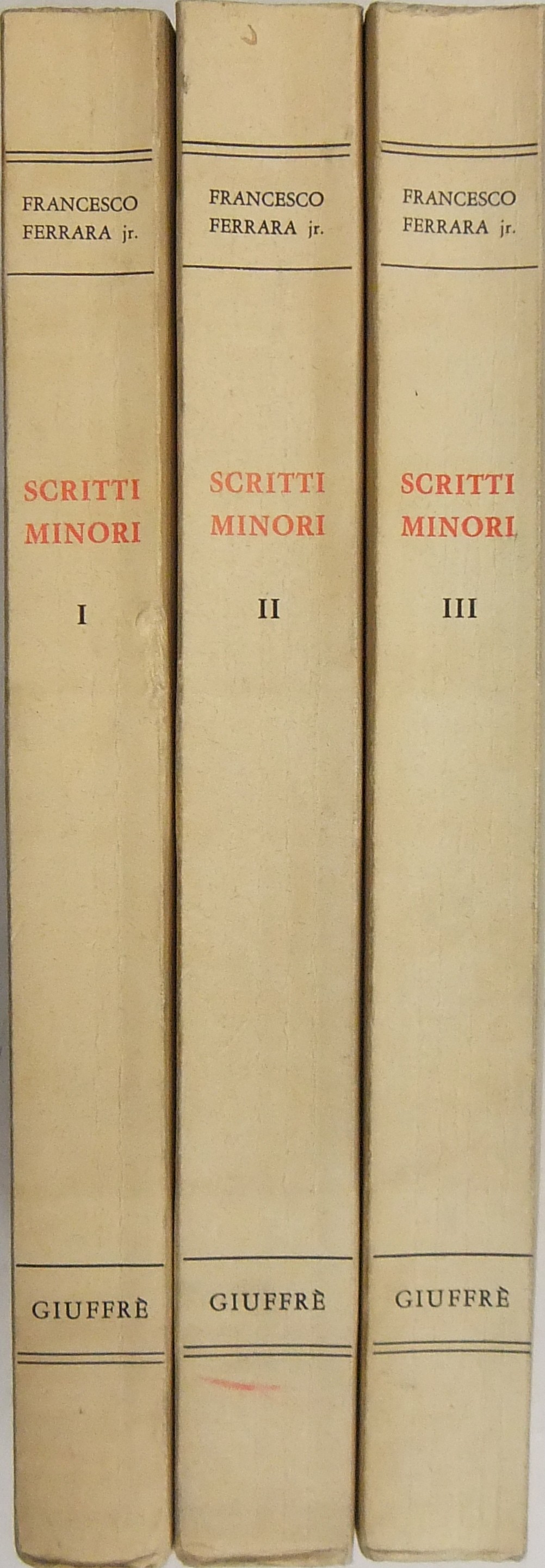 Scritti minori.