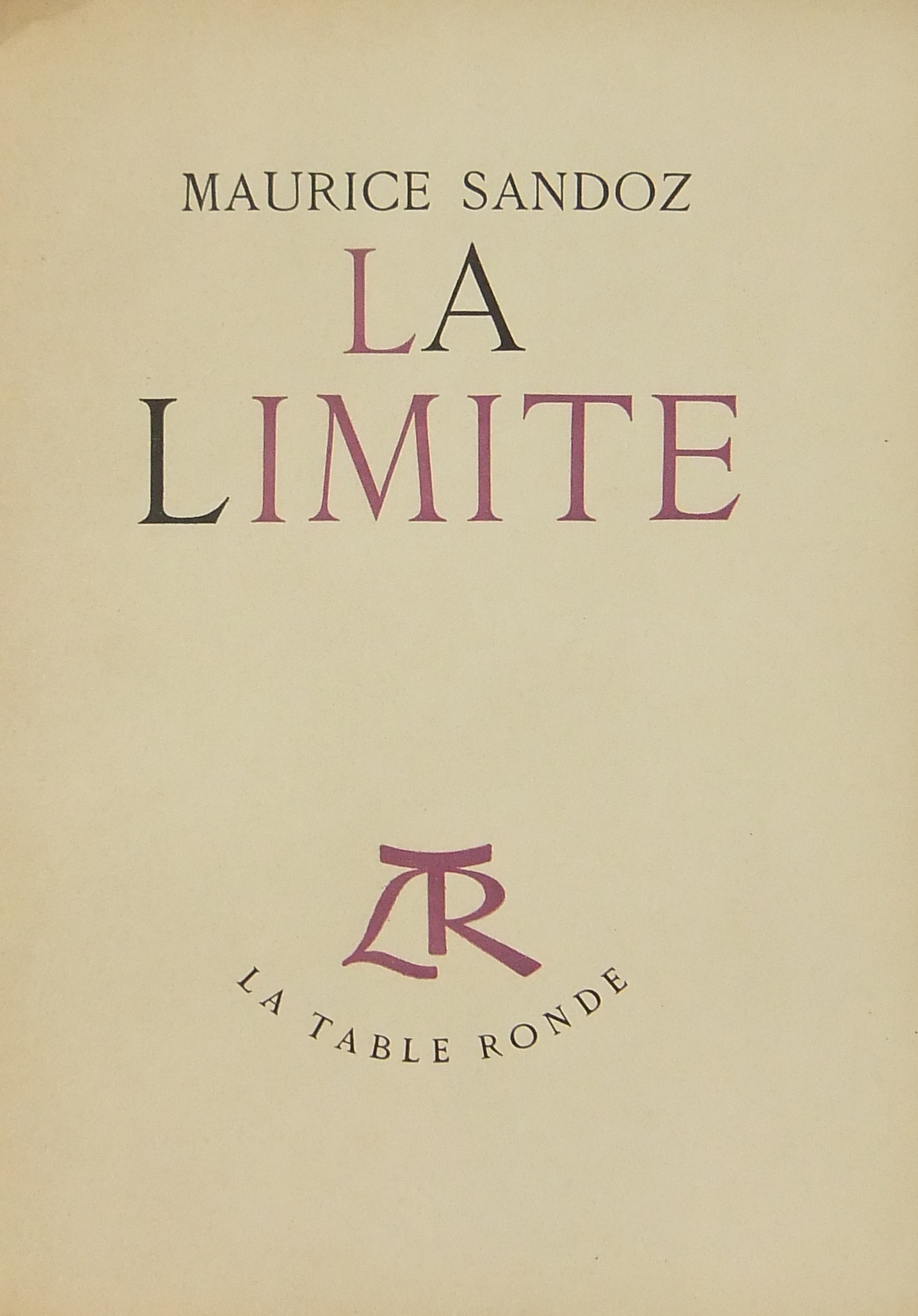 La limite. Illustrations de Salvador Dalì