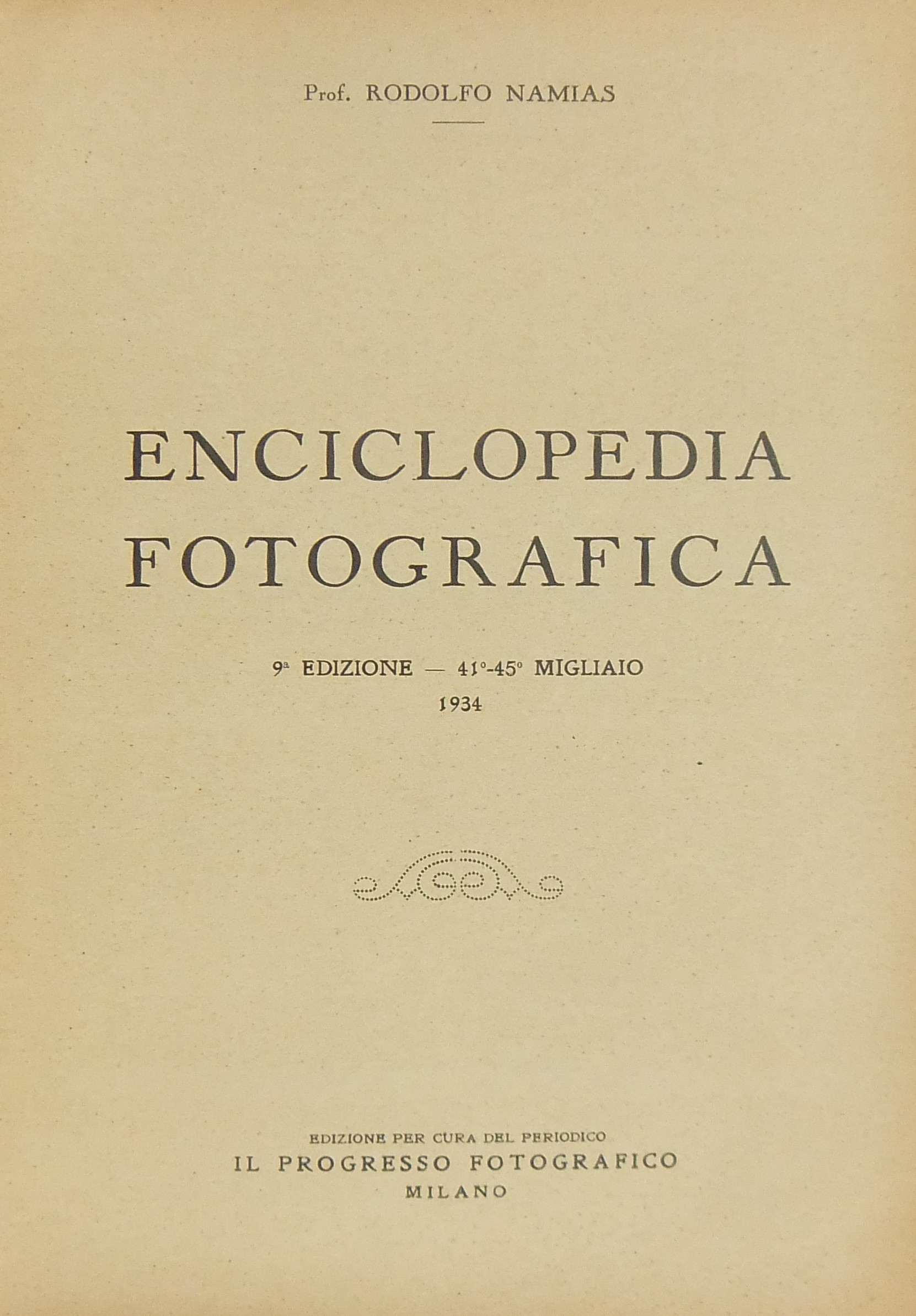 Enciclopedia fotografica