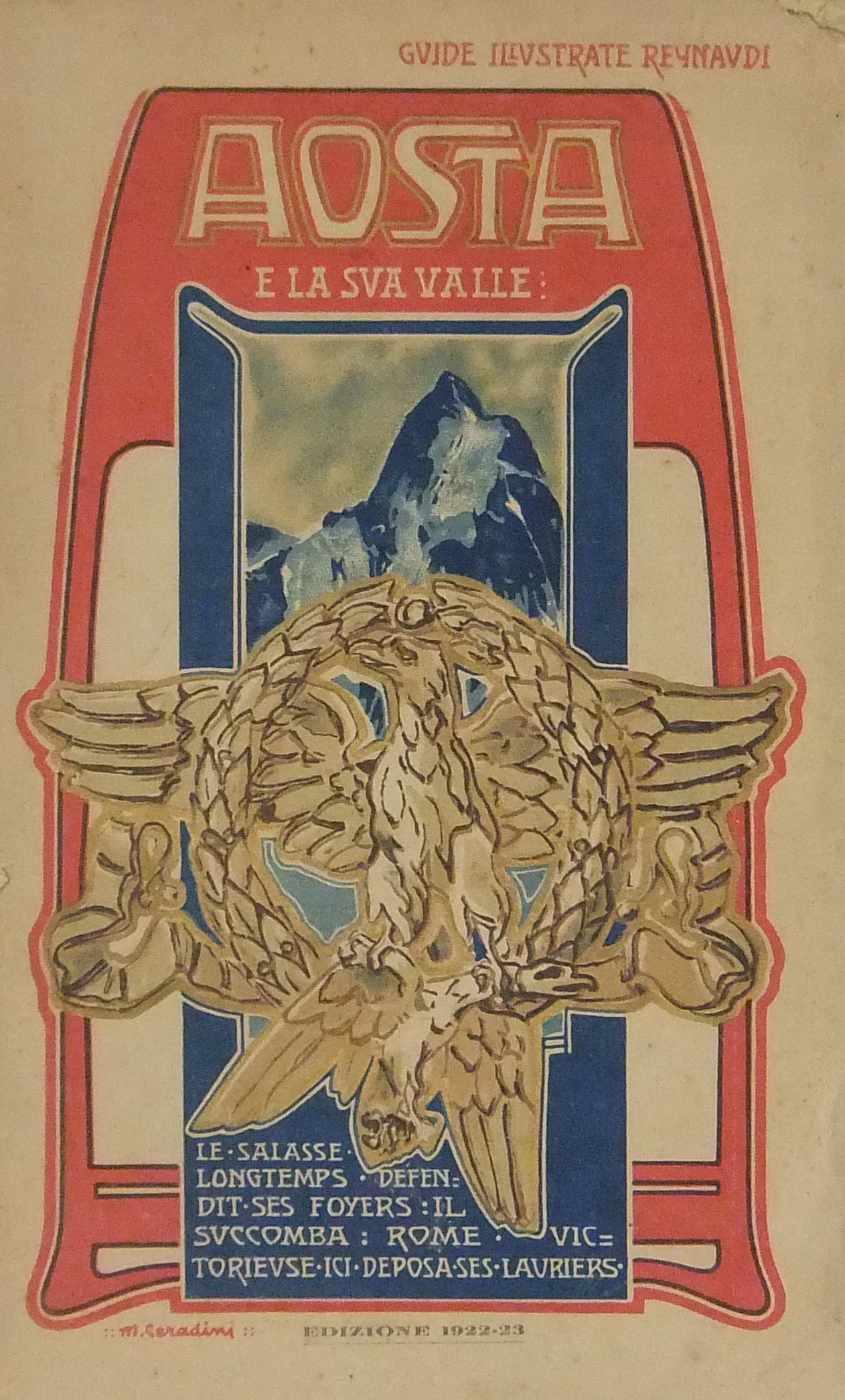 Aosta e la sua valle. Edizione 1922-1923