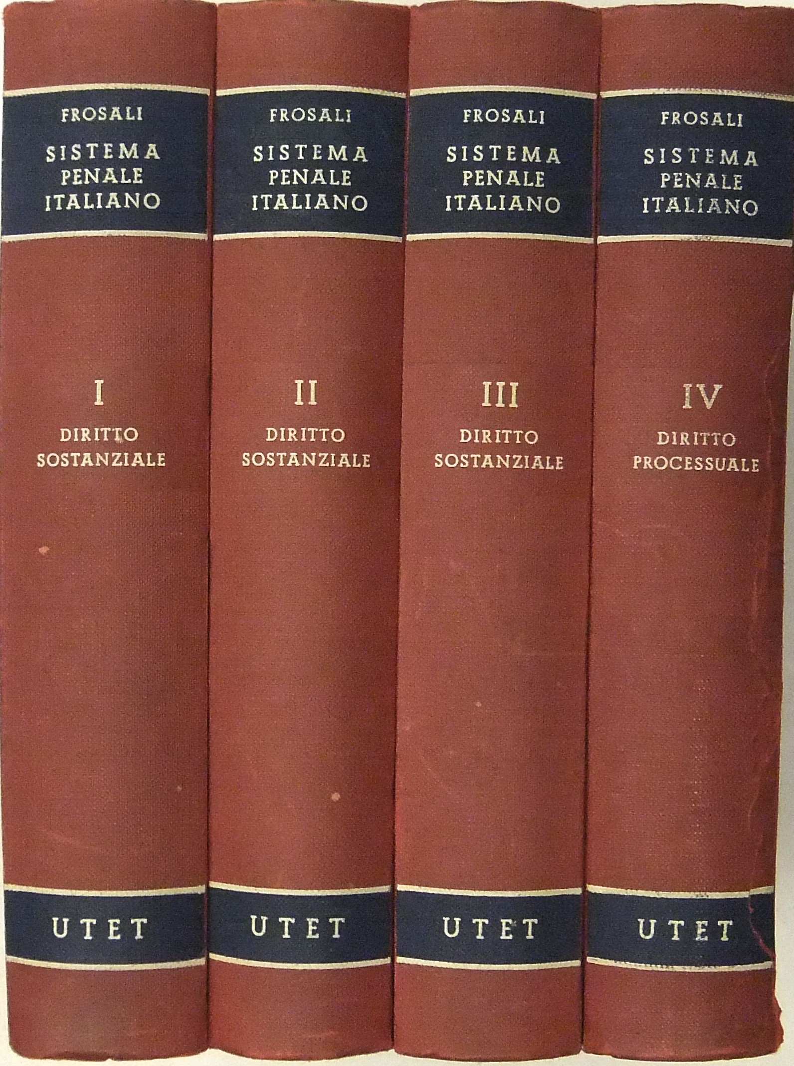 Sistema penale italiano. Voll. I-III - Diritto pen