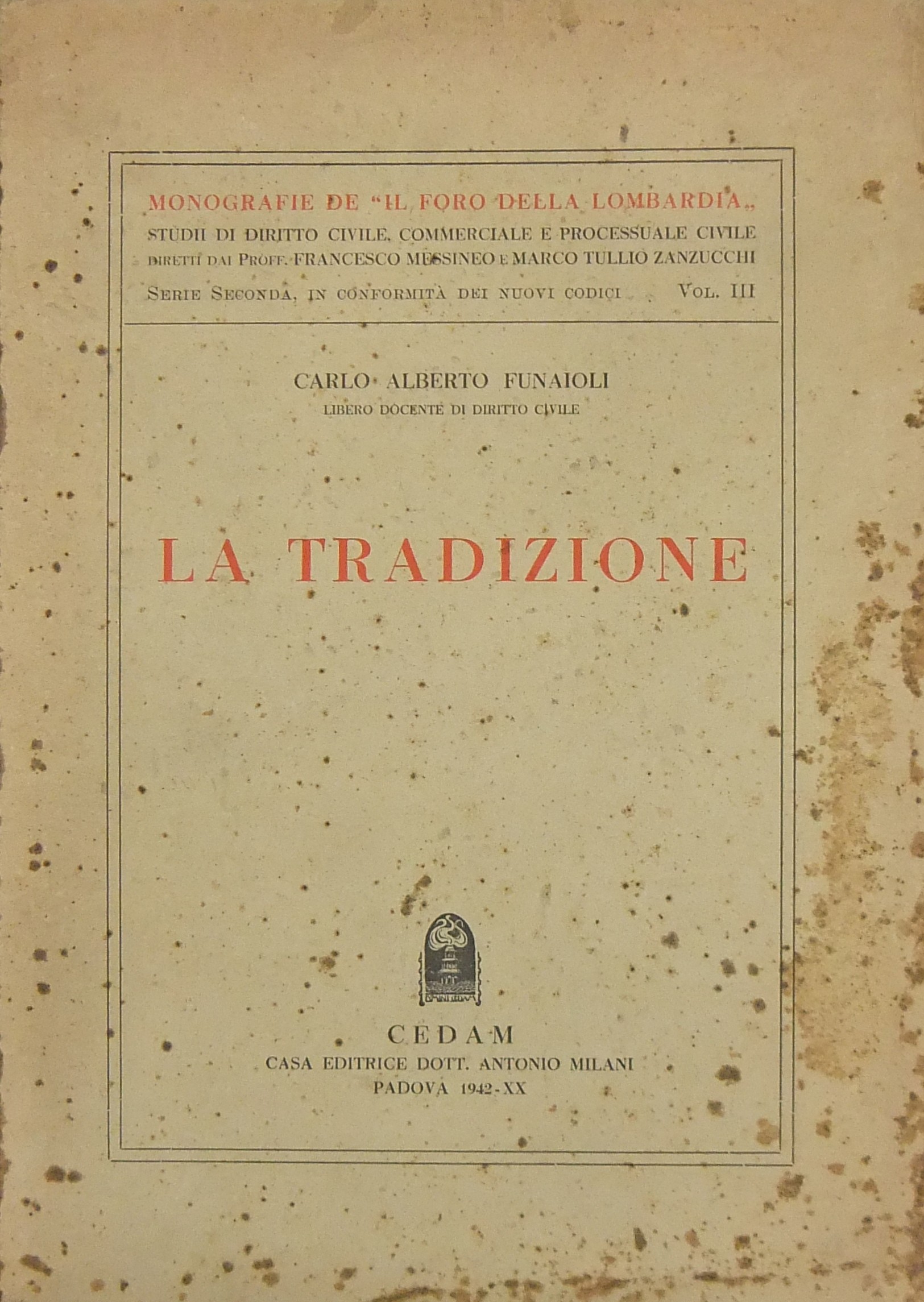 La tradizione